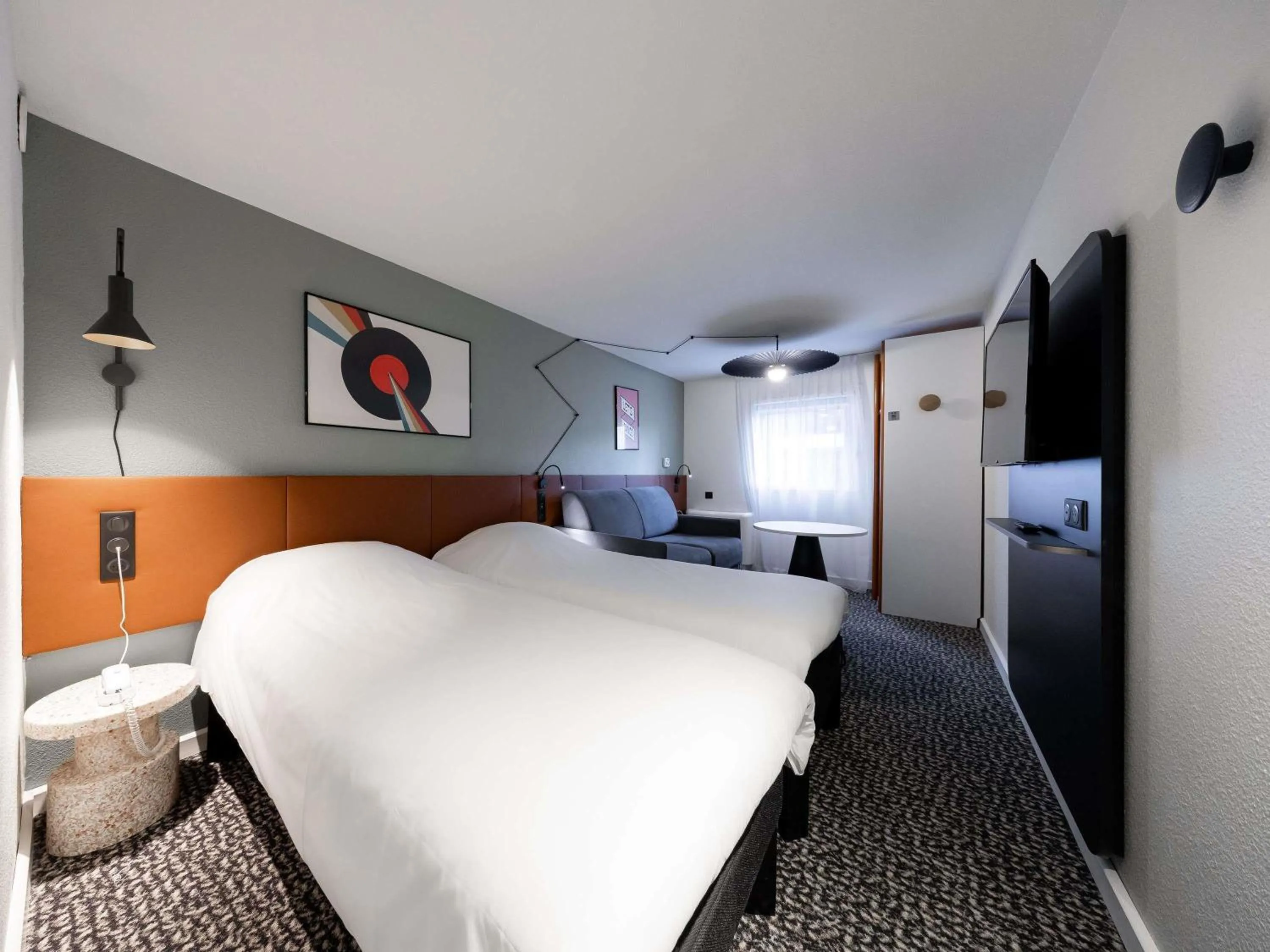 Bedroom, Bed in ibis Bordeaux Centre Meriadeck