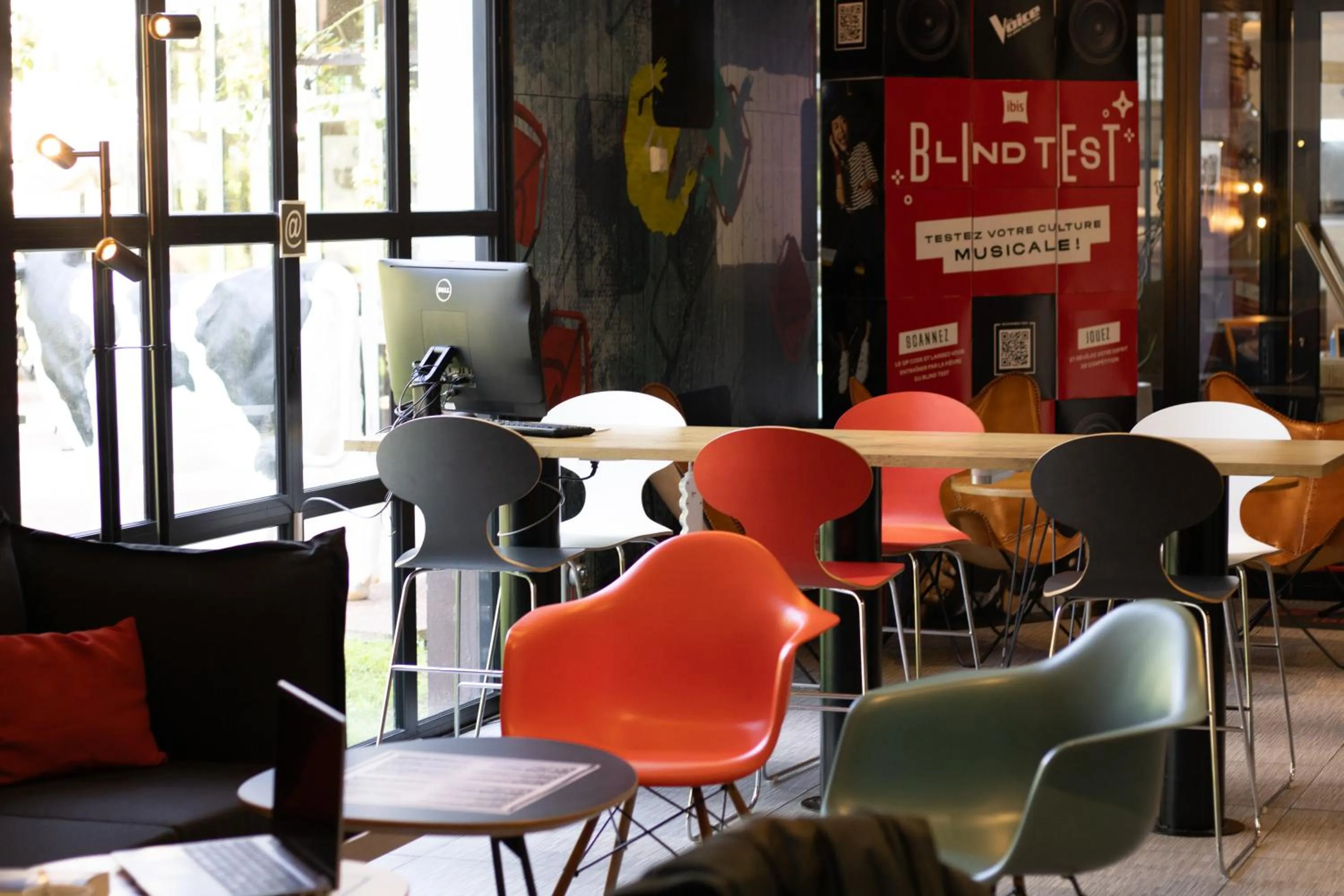 Lobby or reception in Ibis Paris Nord Villepinte Parc des Expositions