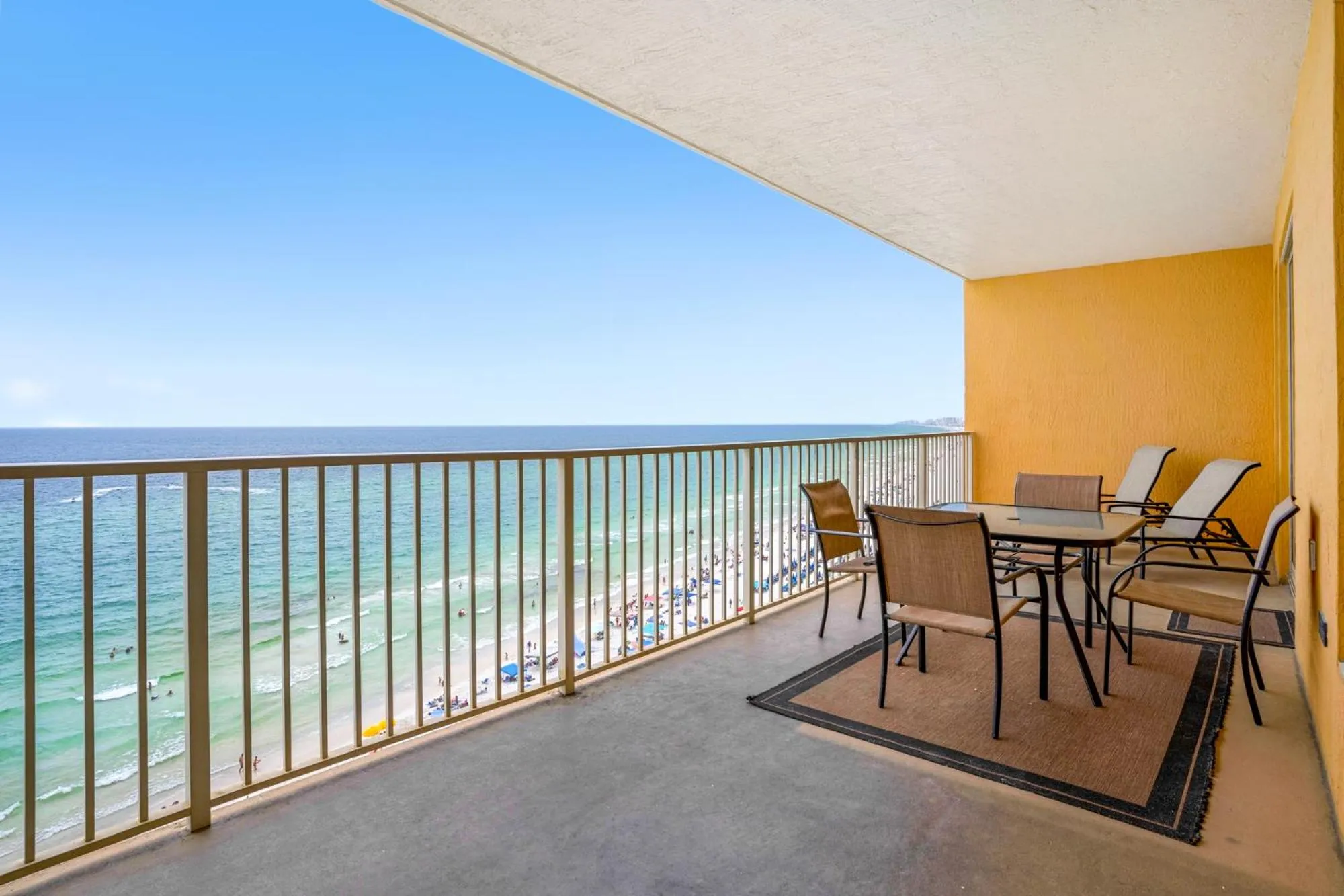 Balcony/Terrace in Treasure Island 1007