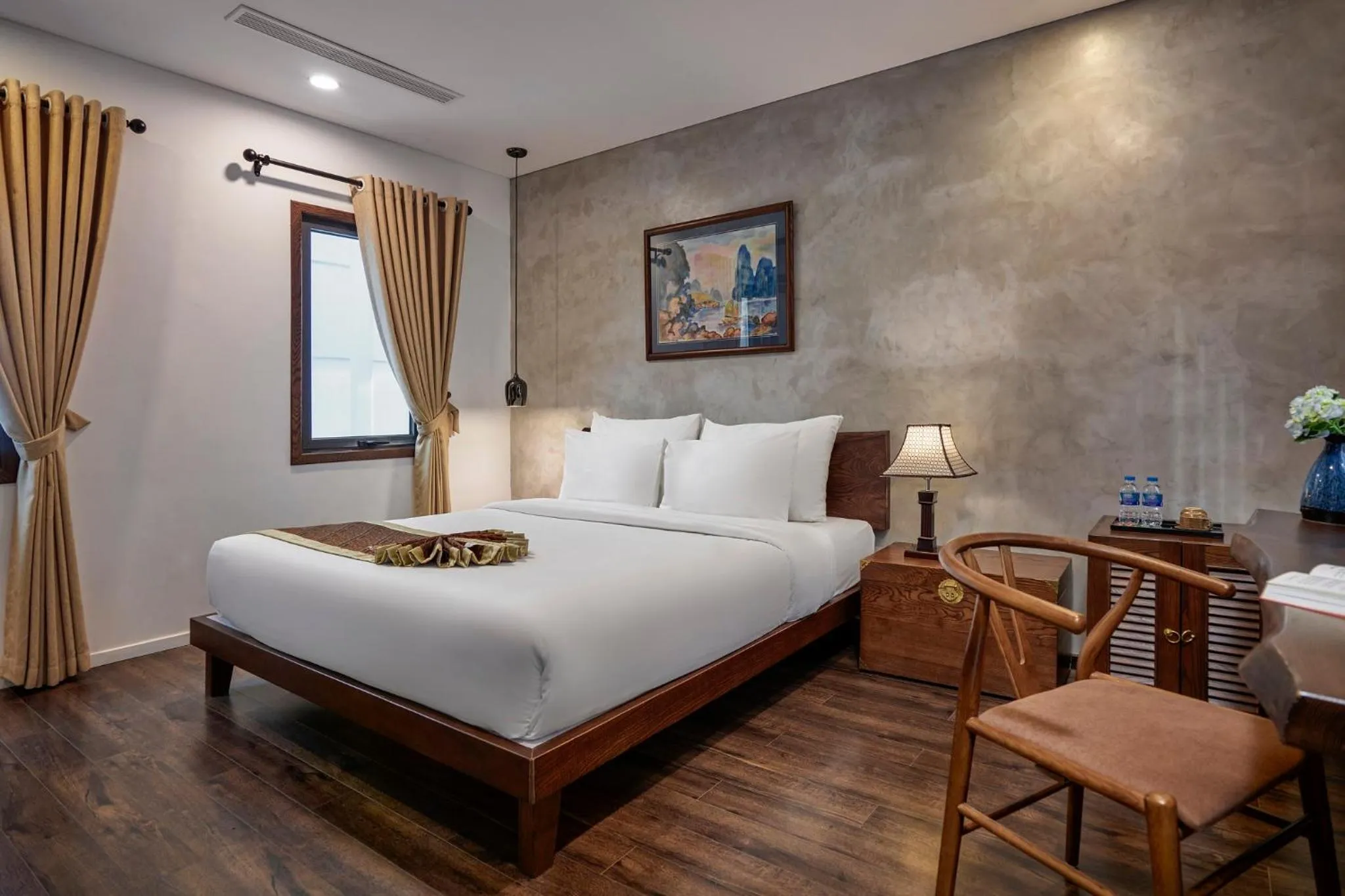 Bed in Draha Halong Hotel - Serenity, Charm and Nature - Preferred by Western Travelers