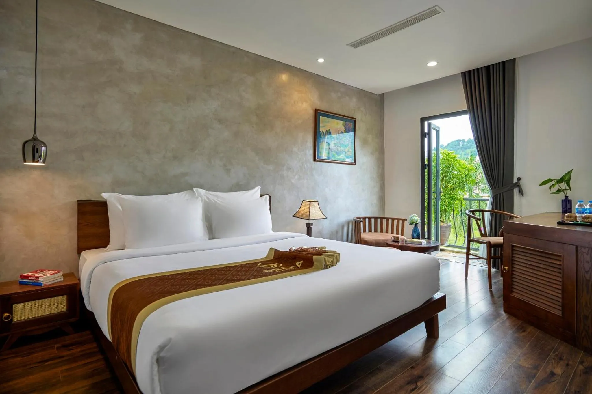Bed in Draha Halong Hotel - Serenity, Charm and Nature - Preferred by Western Travelers