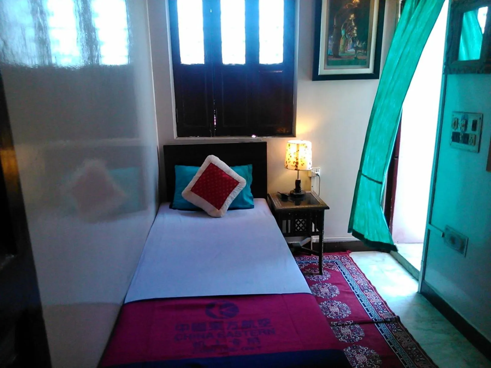 Photo of the whole room, Bed in Shiva Guest House