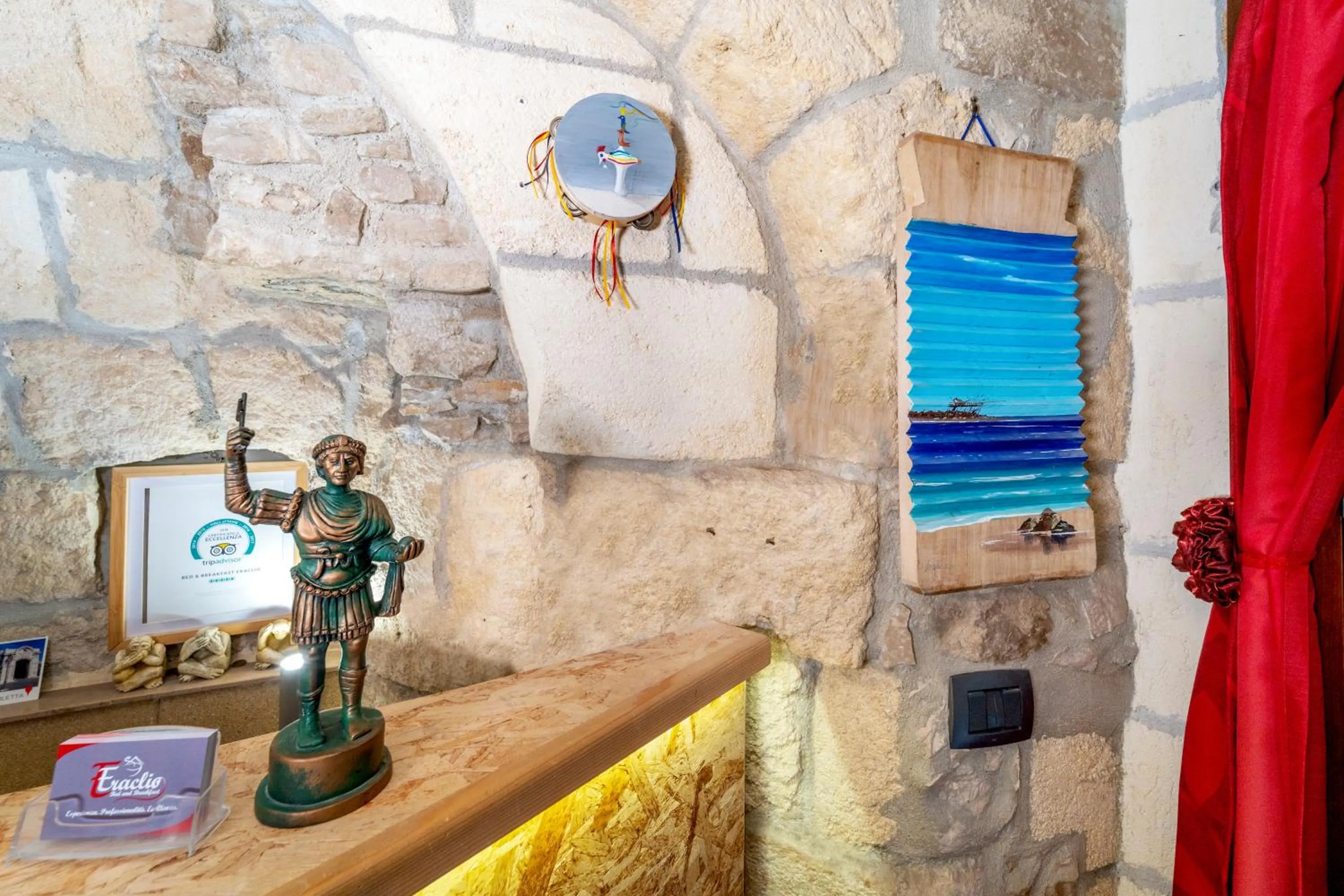 Decorative detail in B&B Eraclio