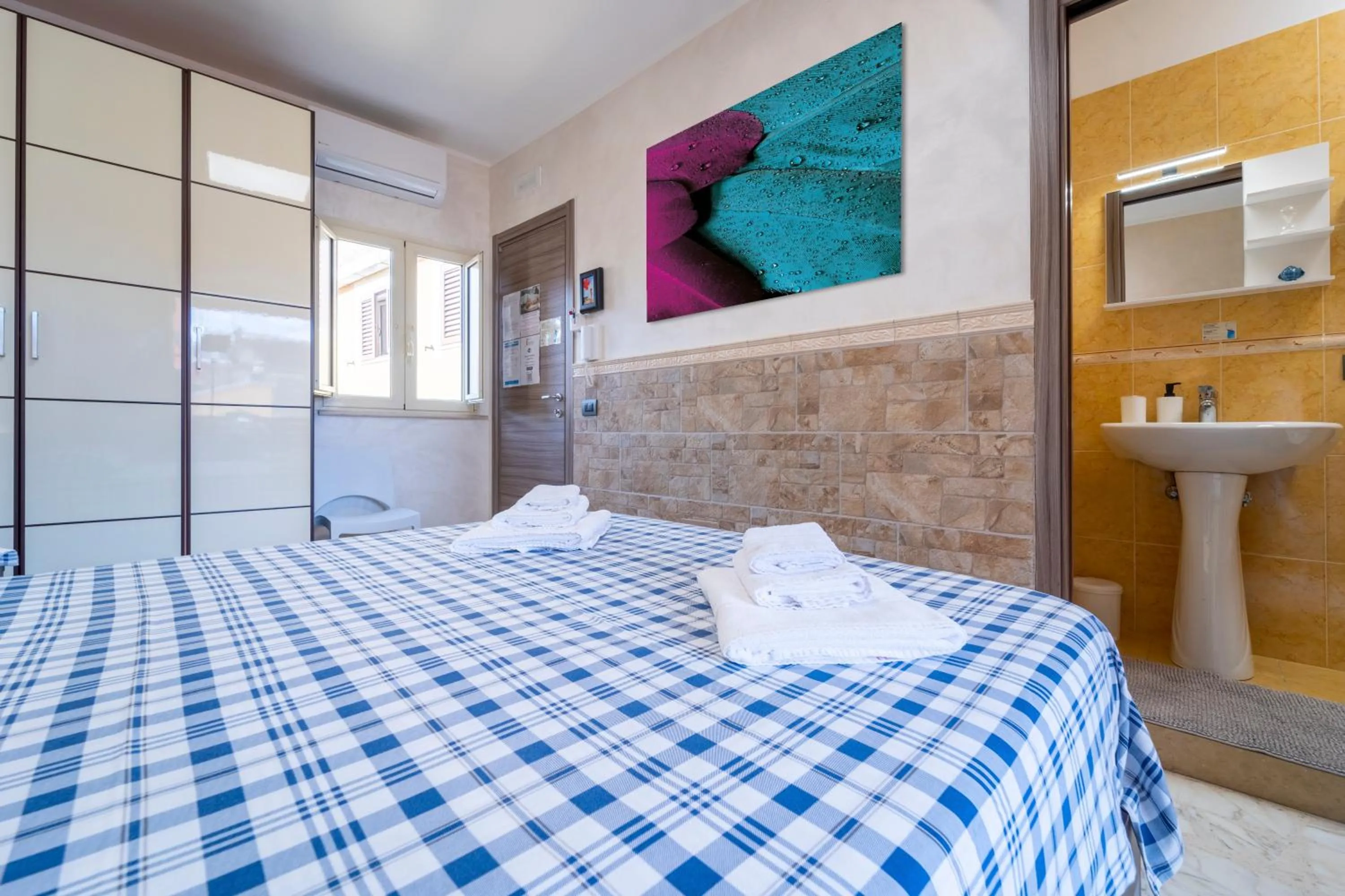 Bedroom, Bed in B&B Eraclio