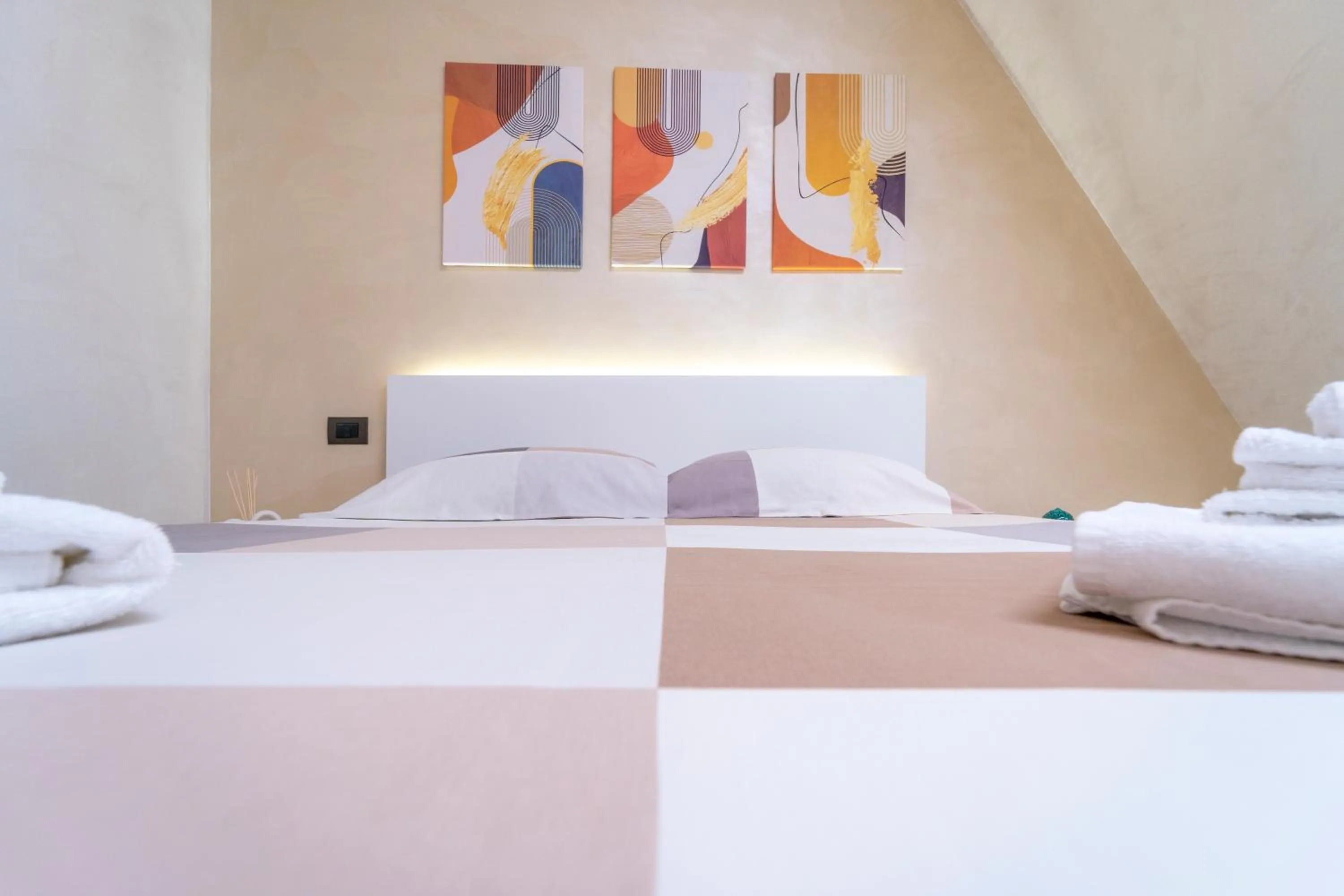 Decorative detail, Bed in B&B Eraclio