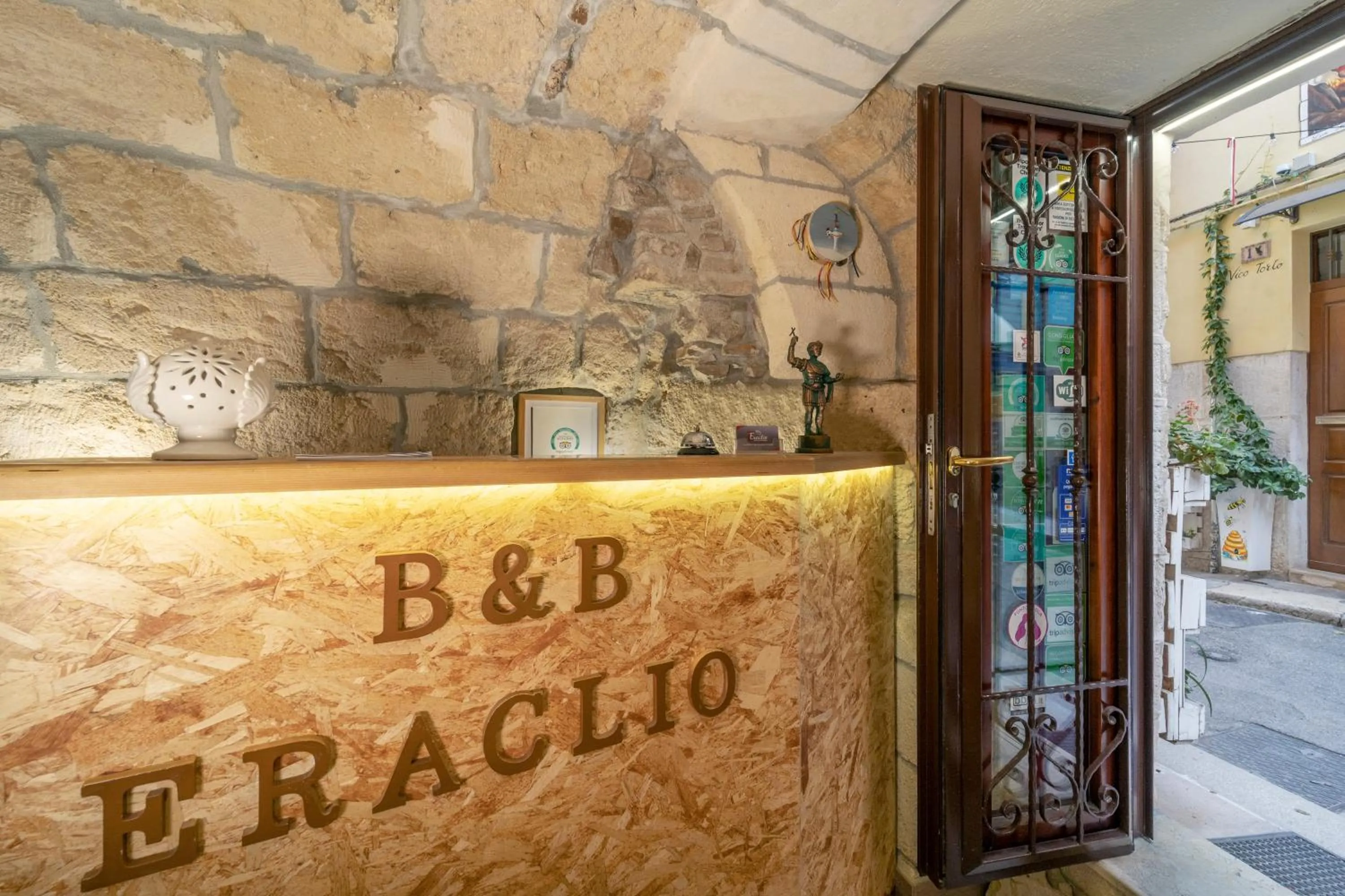 Lobby or reception in B&B Eraclio