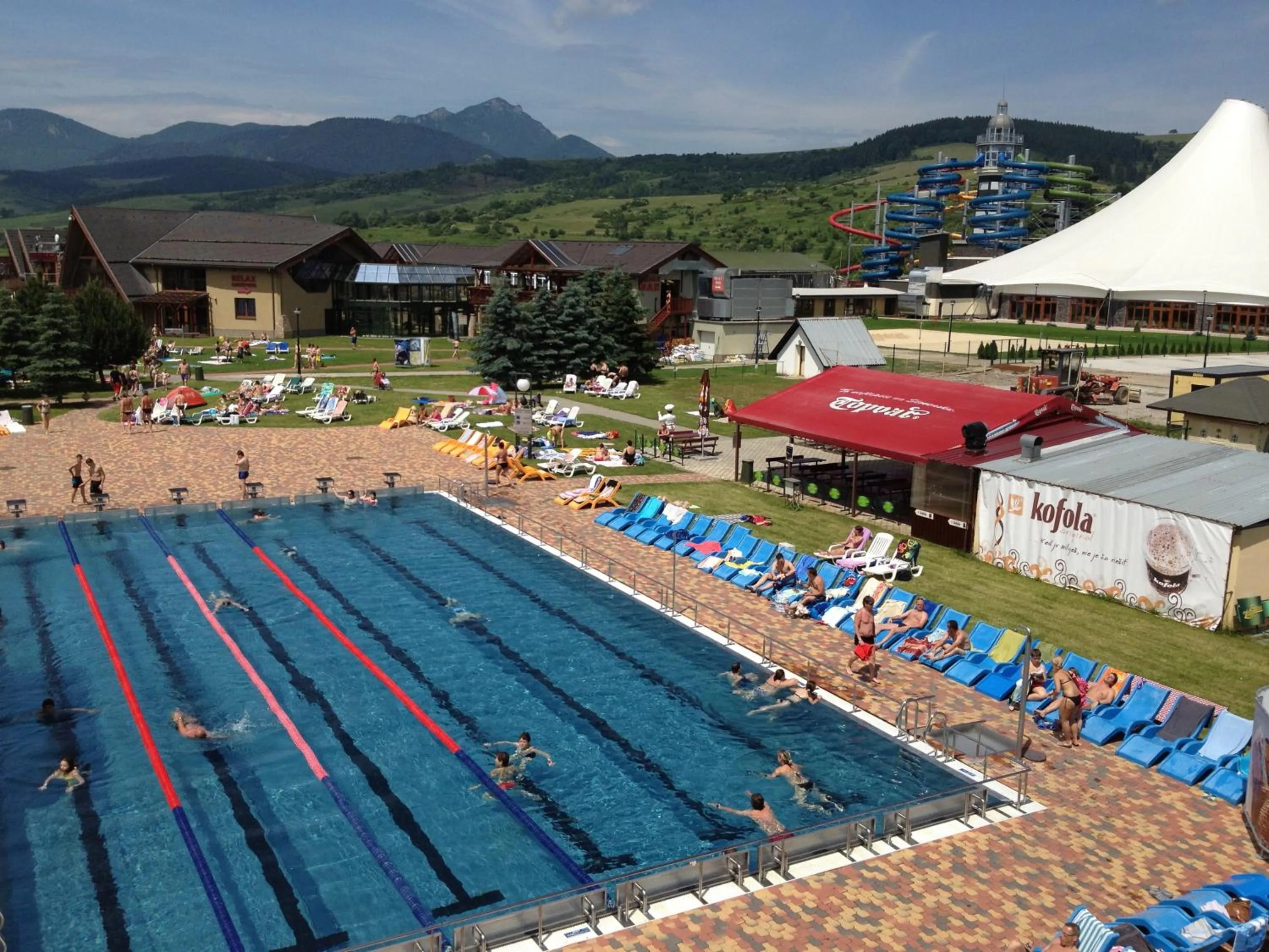 Swimming pool in Apartmán Dagmar