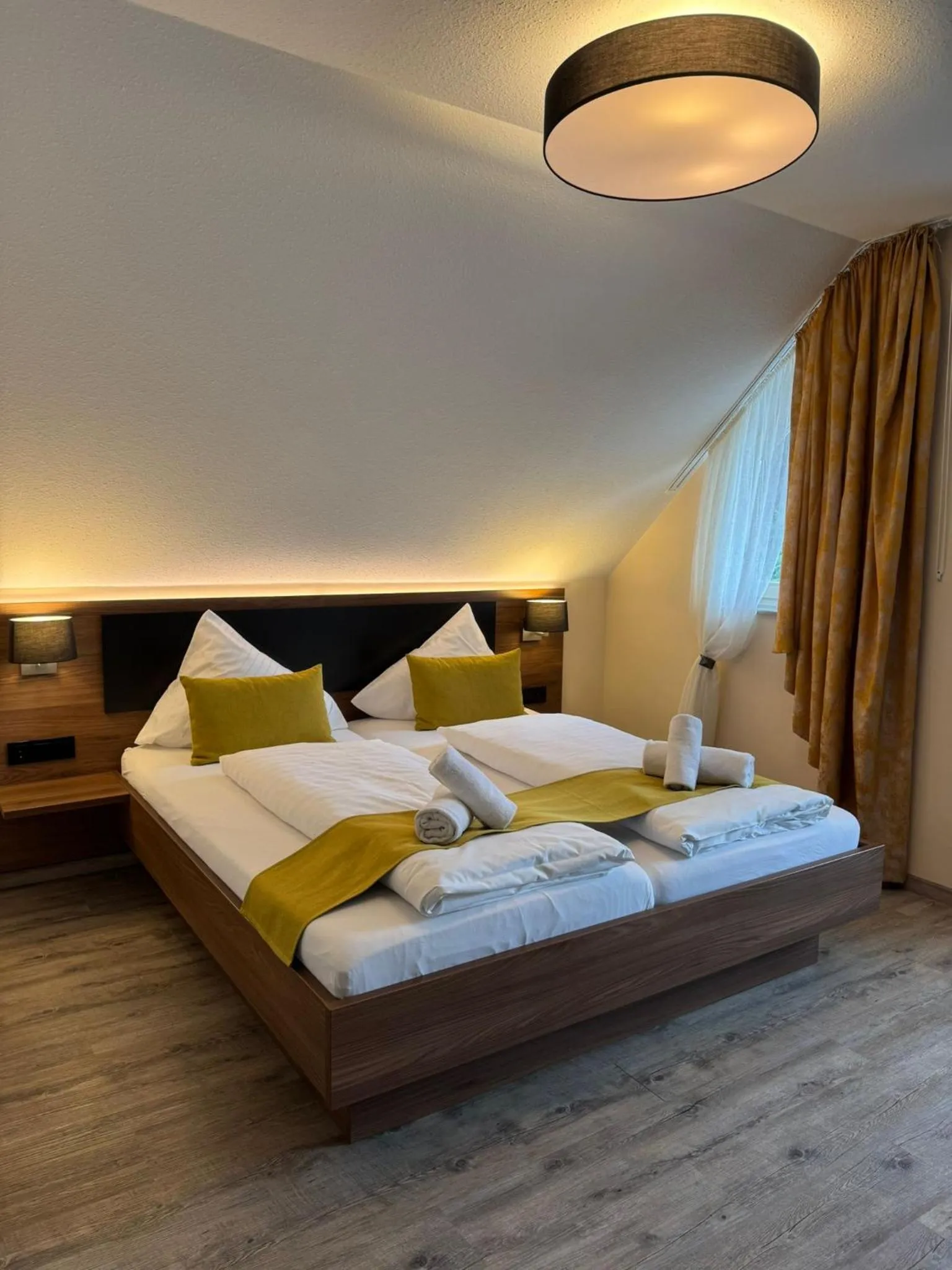 Bed in Brauerei Walter