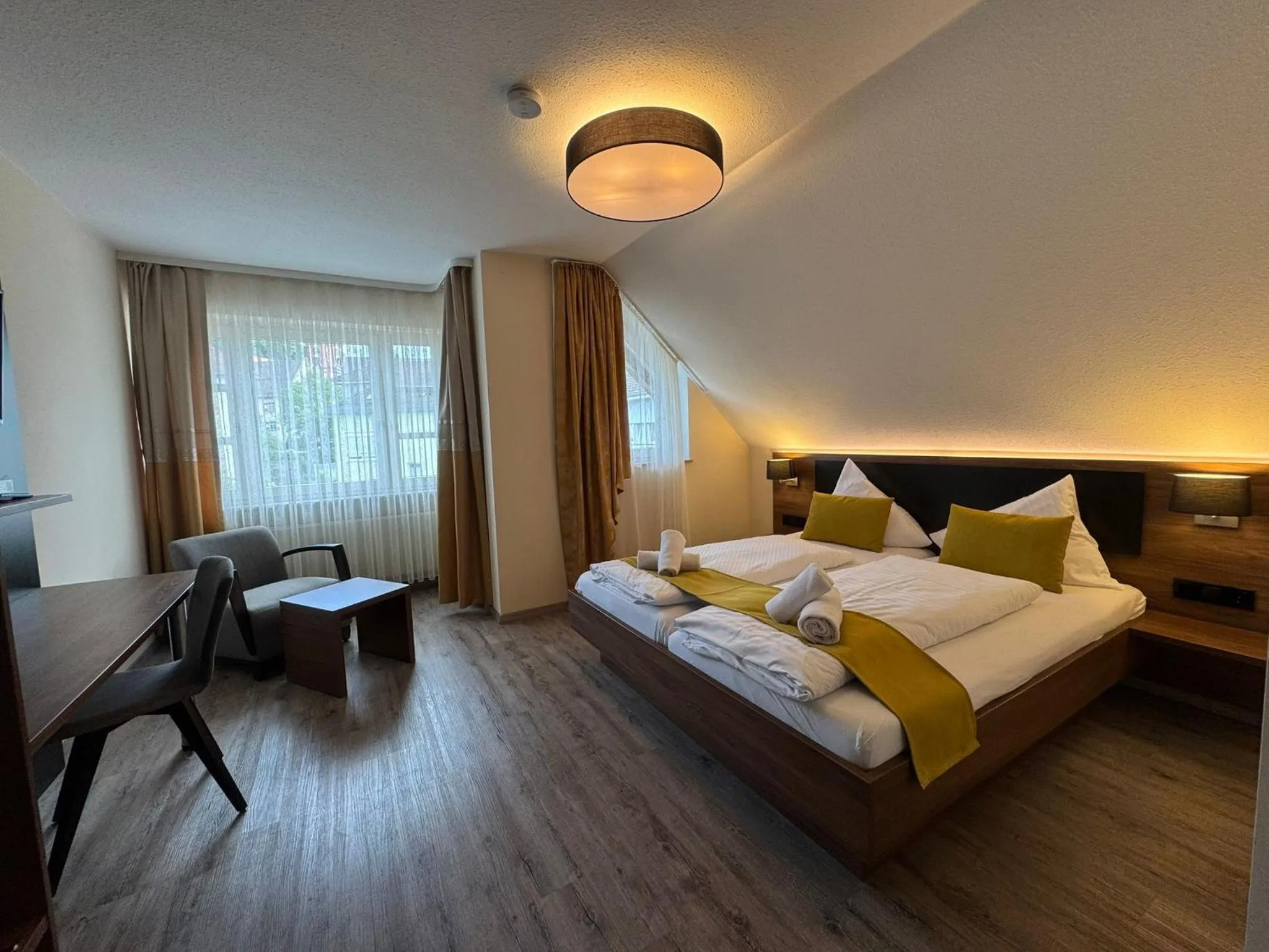 Bed in Brauerei Walter