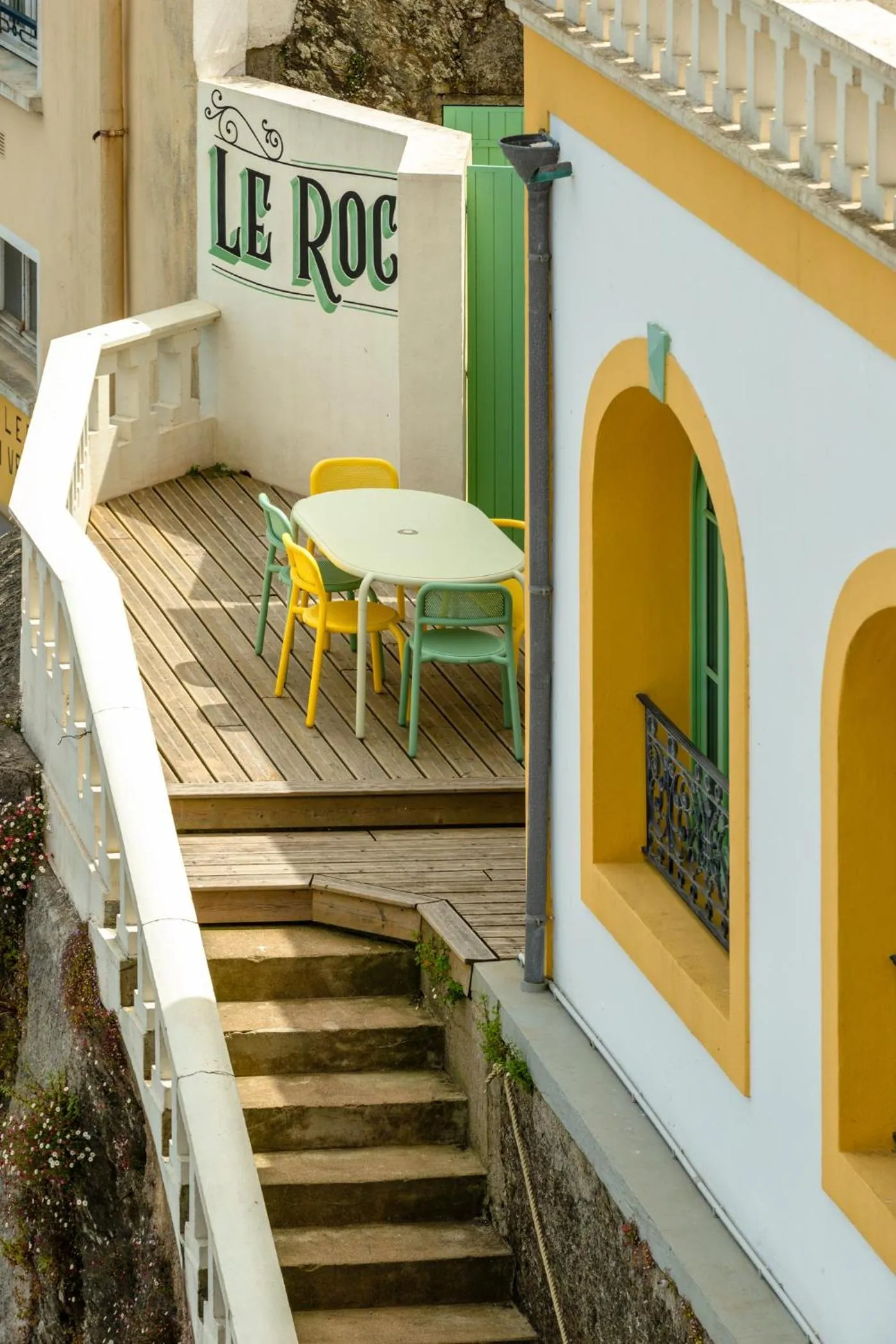 Balcony/Terrace in Grand Hôtel de Bretagne