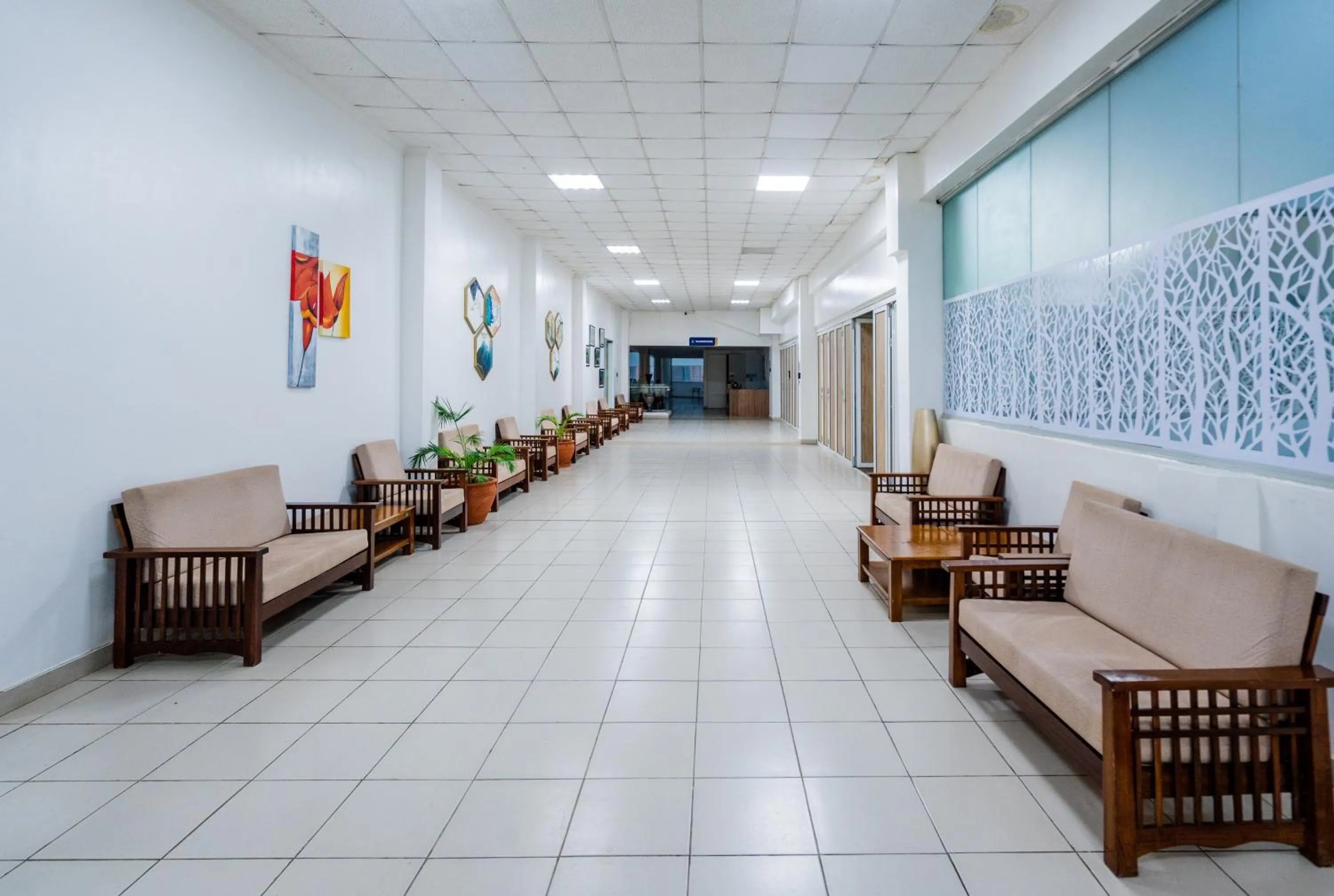 Lobby or reception in PrideInn Plaza Nairobi Airport