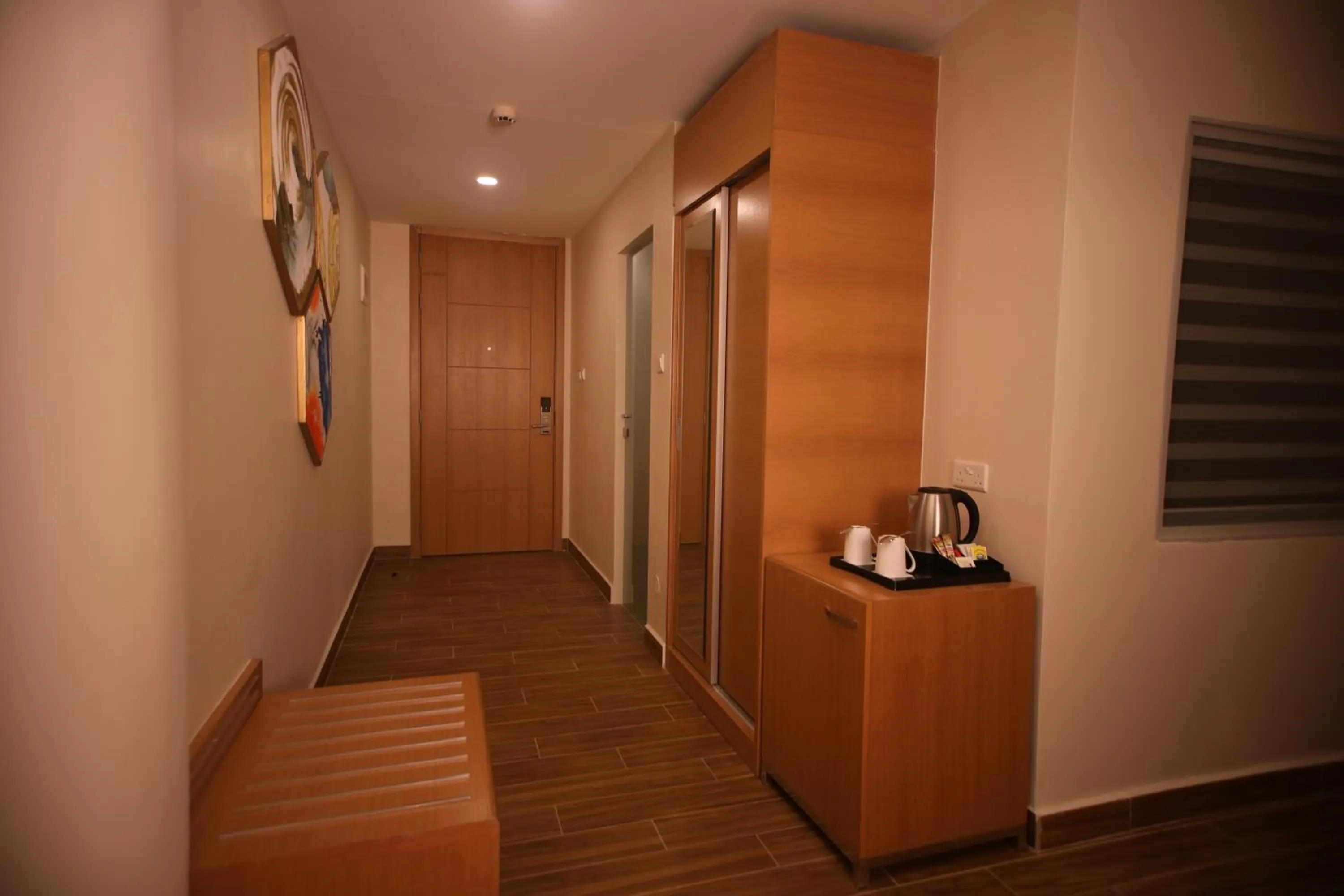 Living room in PrideInn Plaza Nairobi Airport