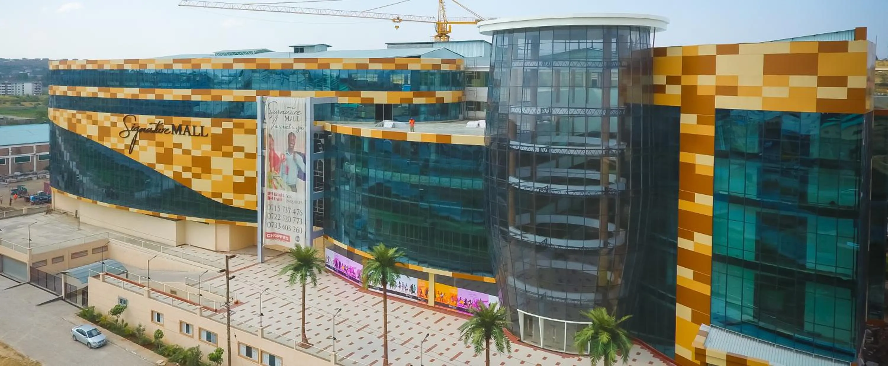 Property building in PrideInn Plaza Nairobi Airport