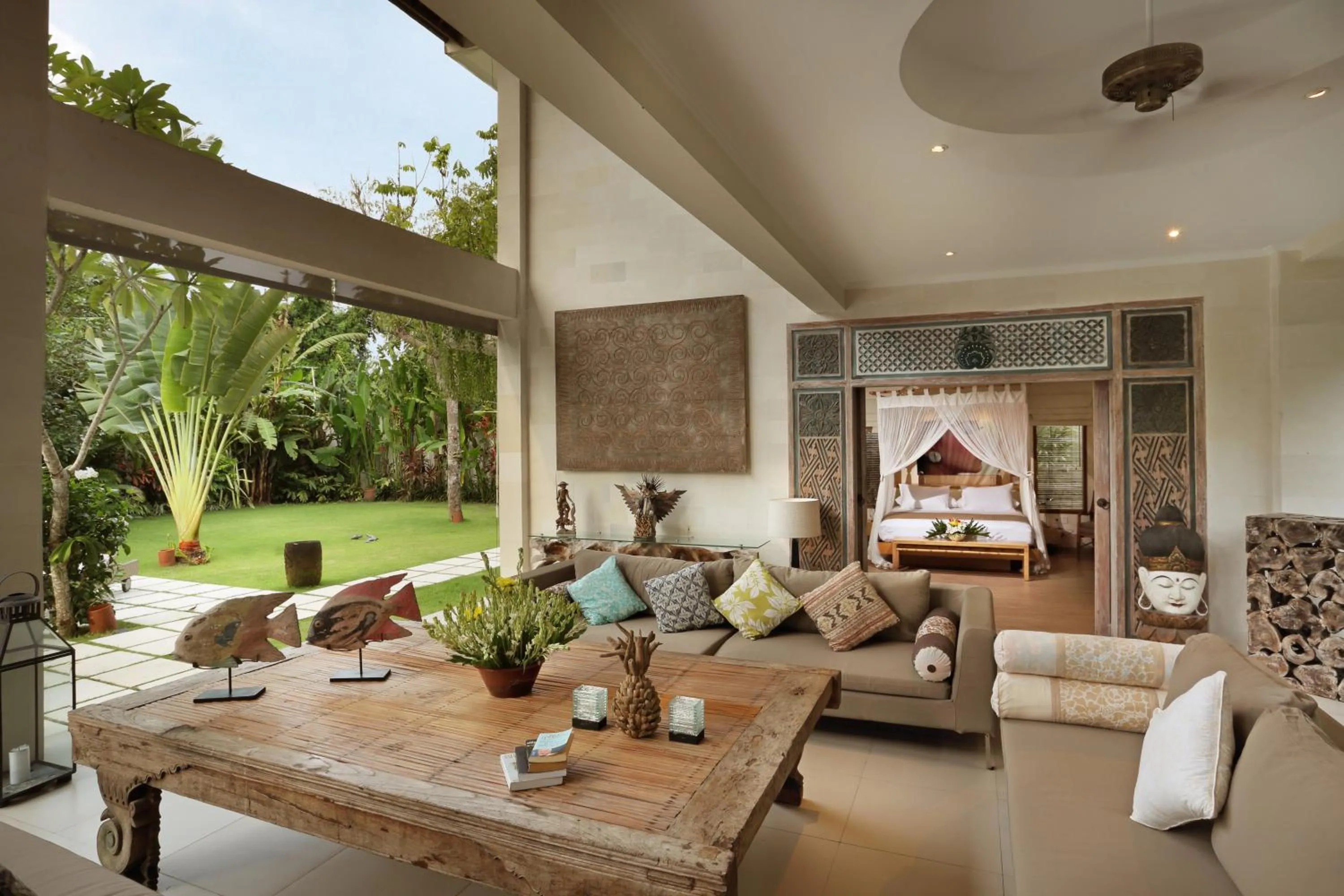 Living room in Villa Bali Asri Batubelig