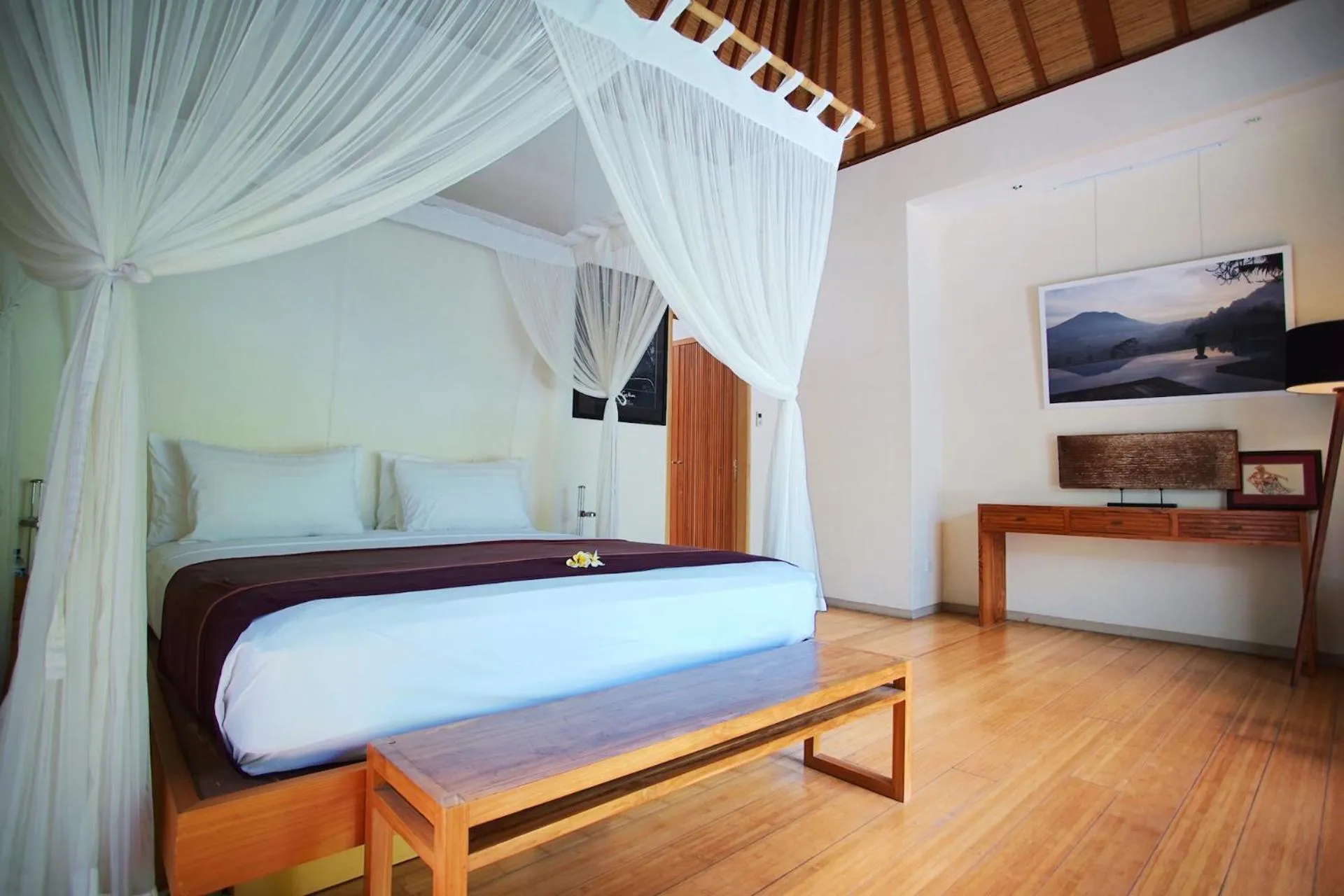 Bedroom, Bed in Villa Bali Asri Batubelig