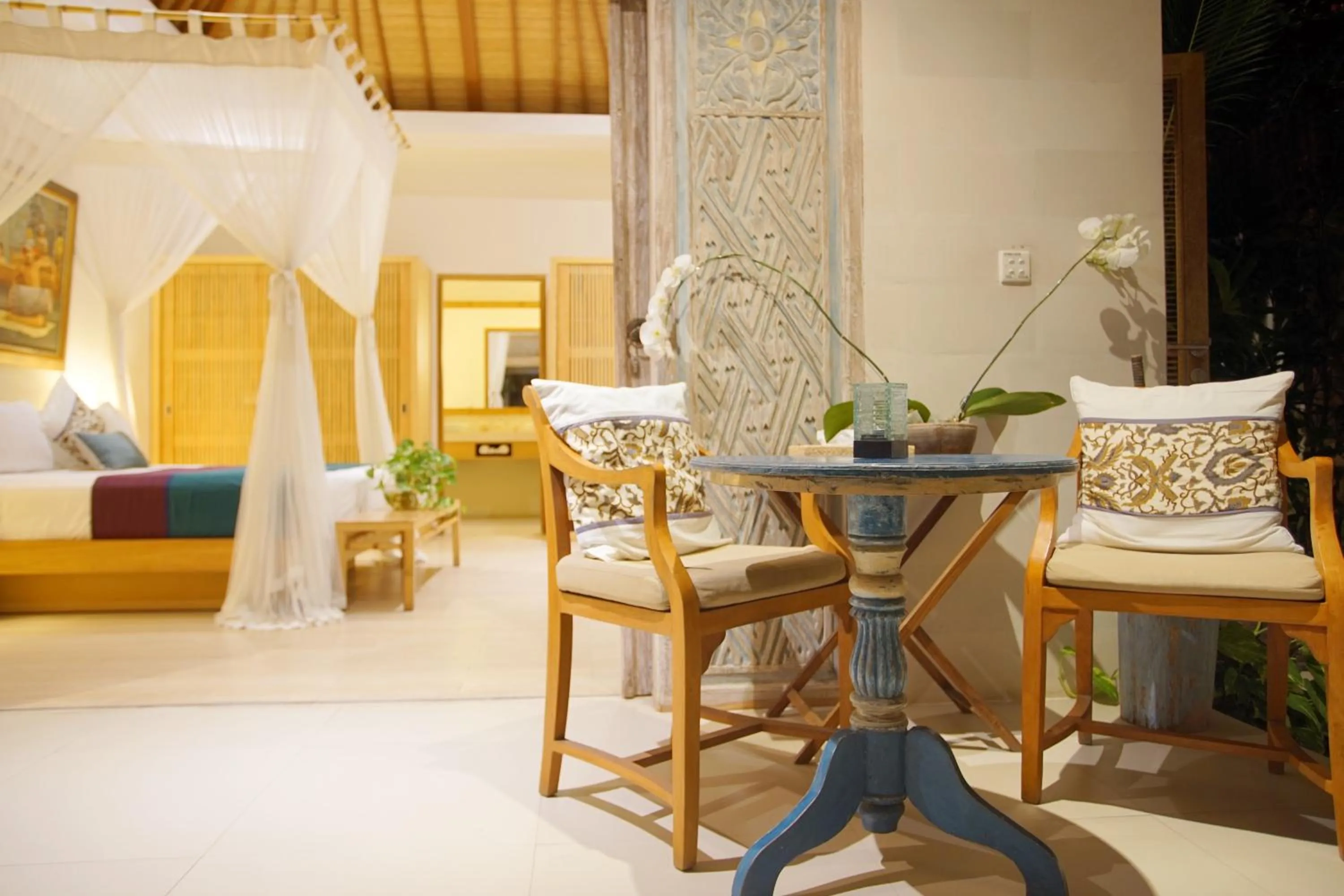 Seating area in Villa Bali Asri Batubelig