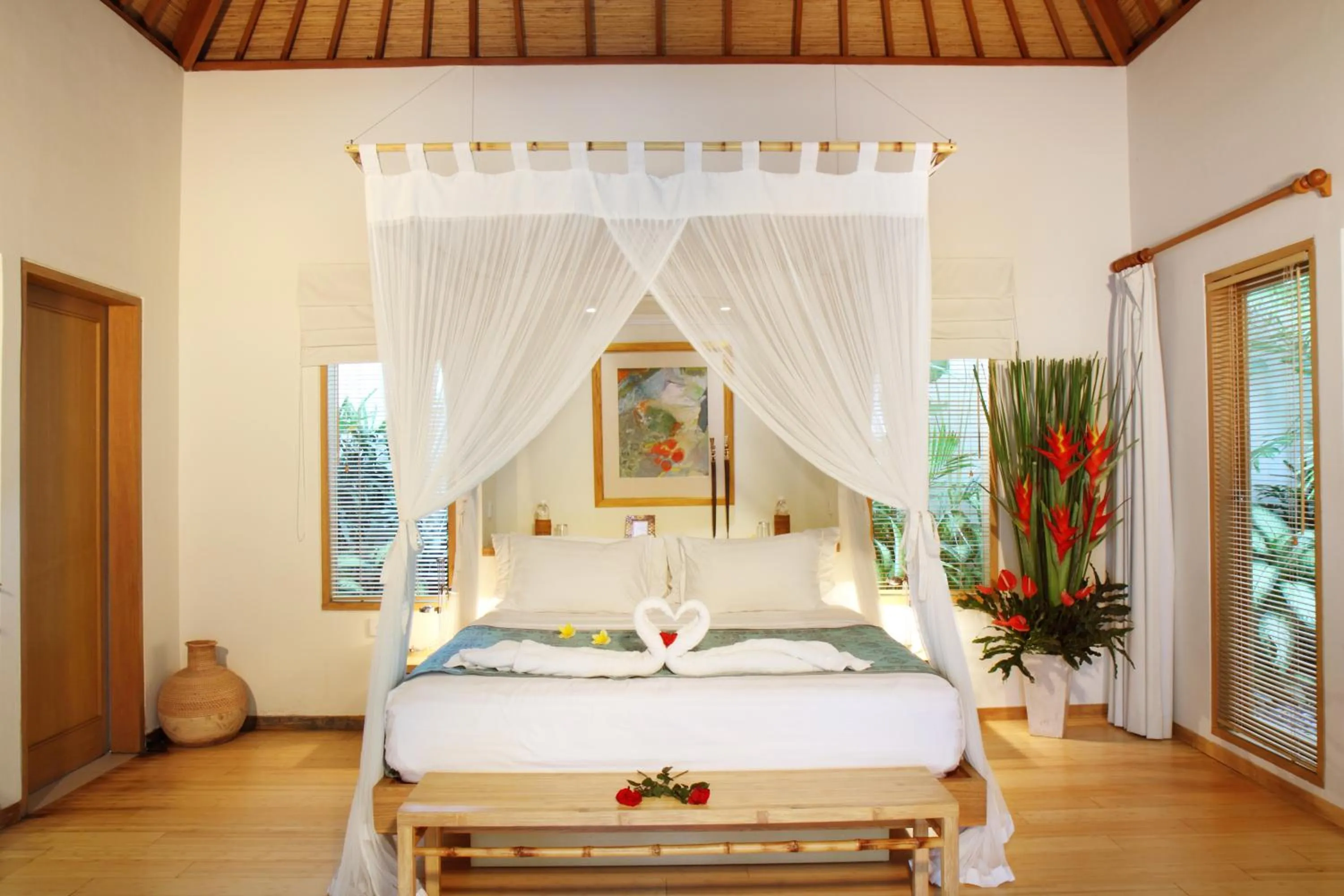 Bedroom, Bed in Villa Bali Asri Batubelig
