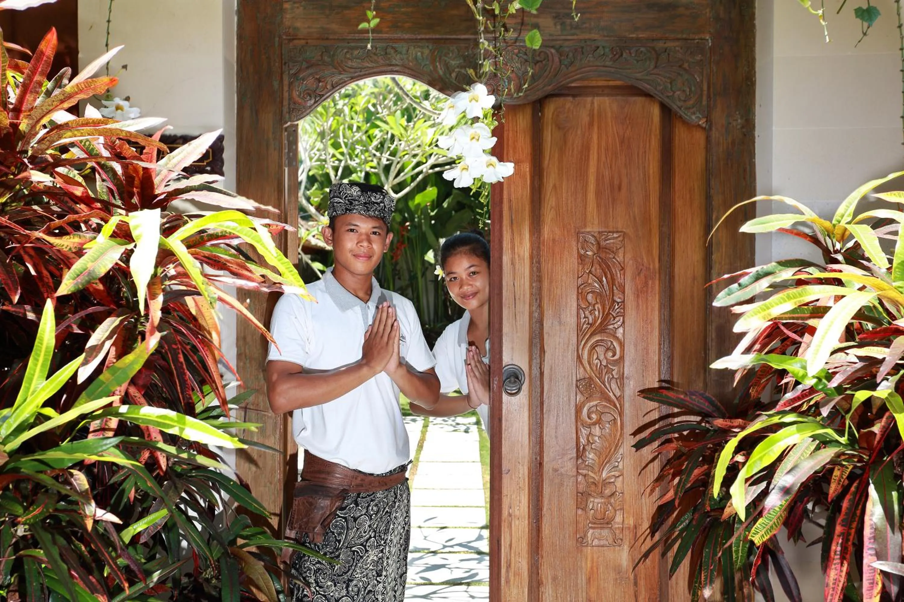 People in Villa Bali Asri Batubelig