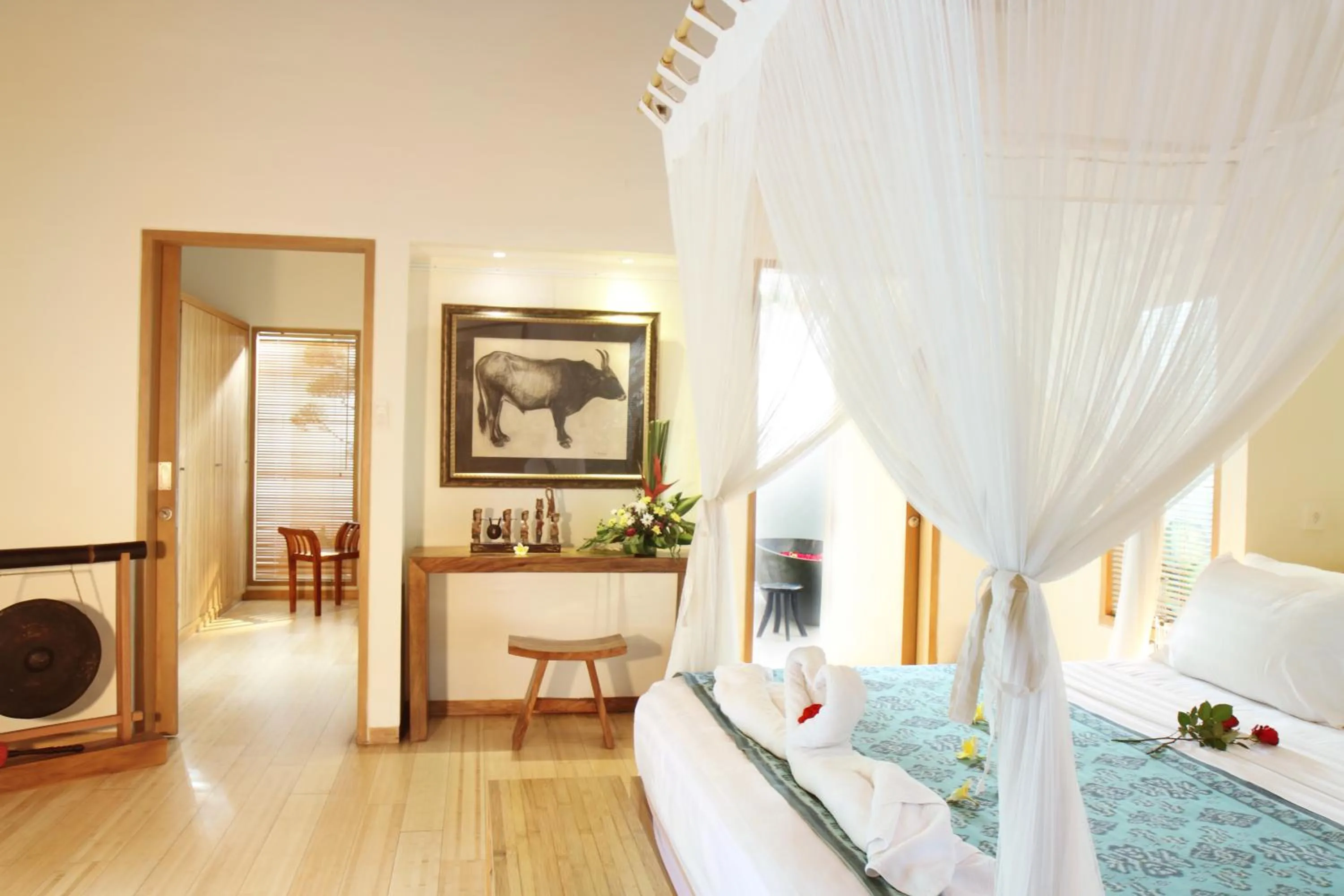 Bedroom, Bed in Villa Bali Asri Batubelig