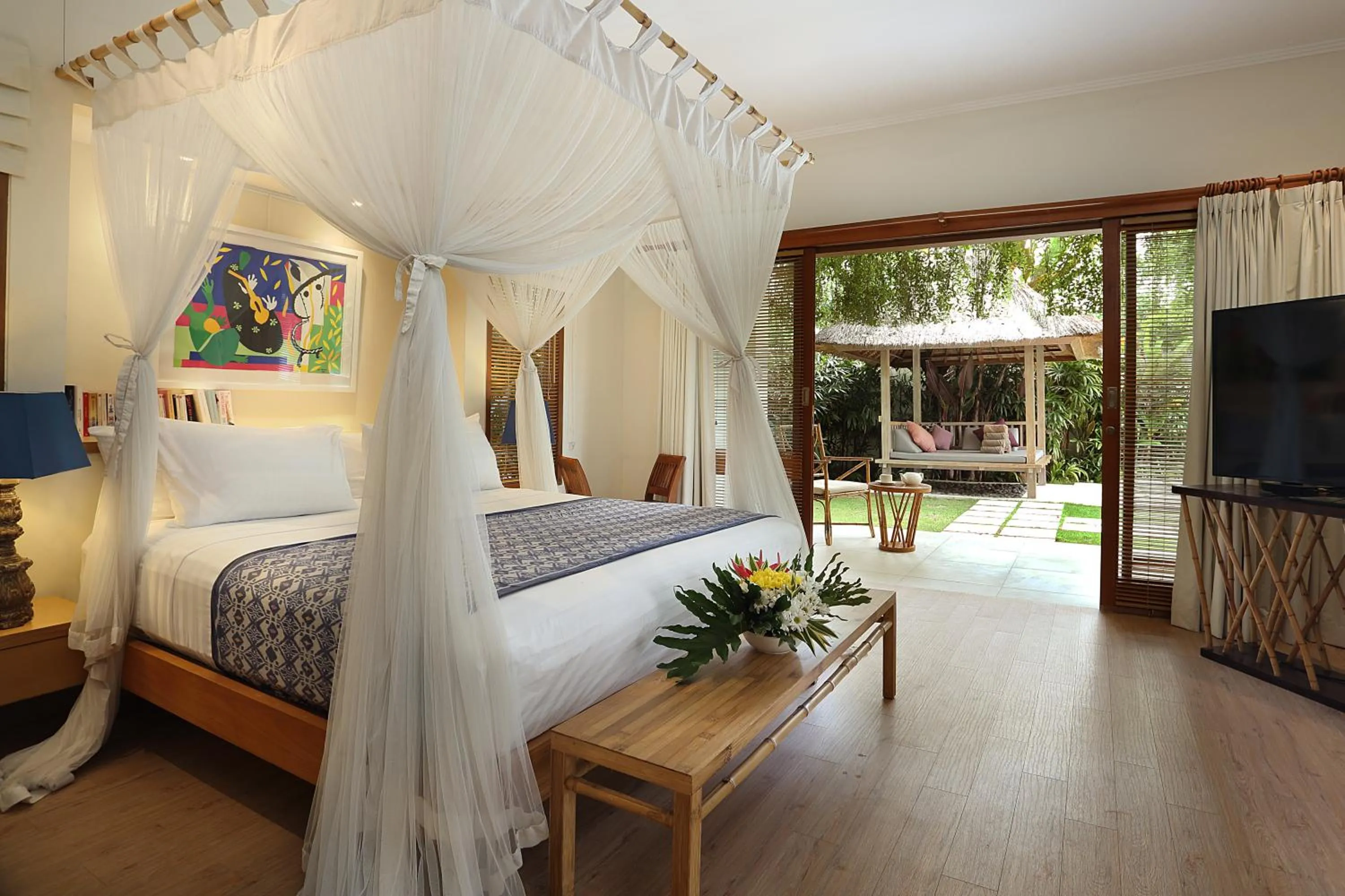 Bedroom, Bed in Villa Bali Asri Batubelig