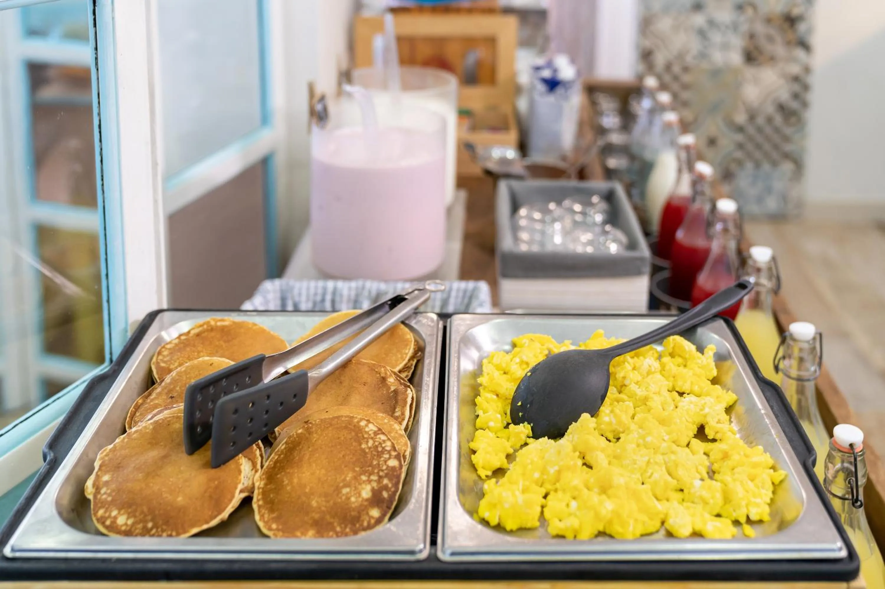 Continental breakfast in Hotel Tizian Beach