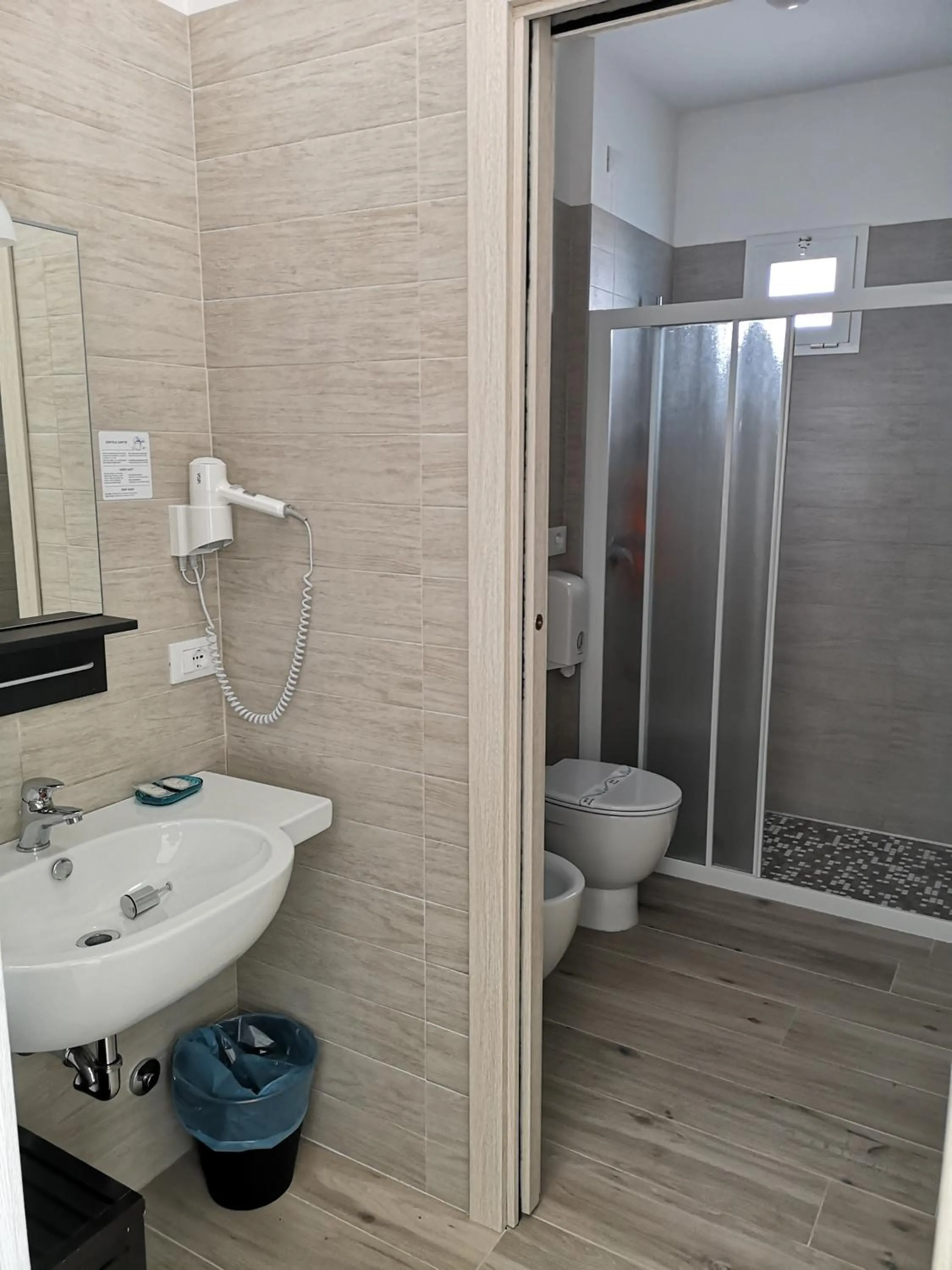 Bathroom in Hotel Tizian Beach