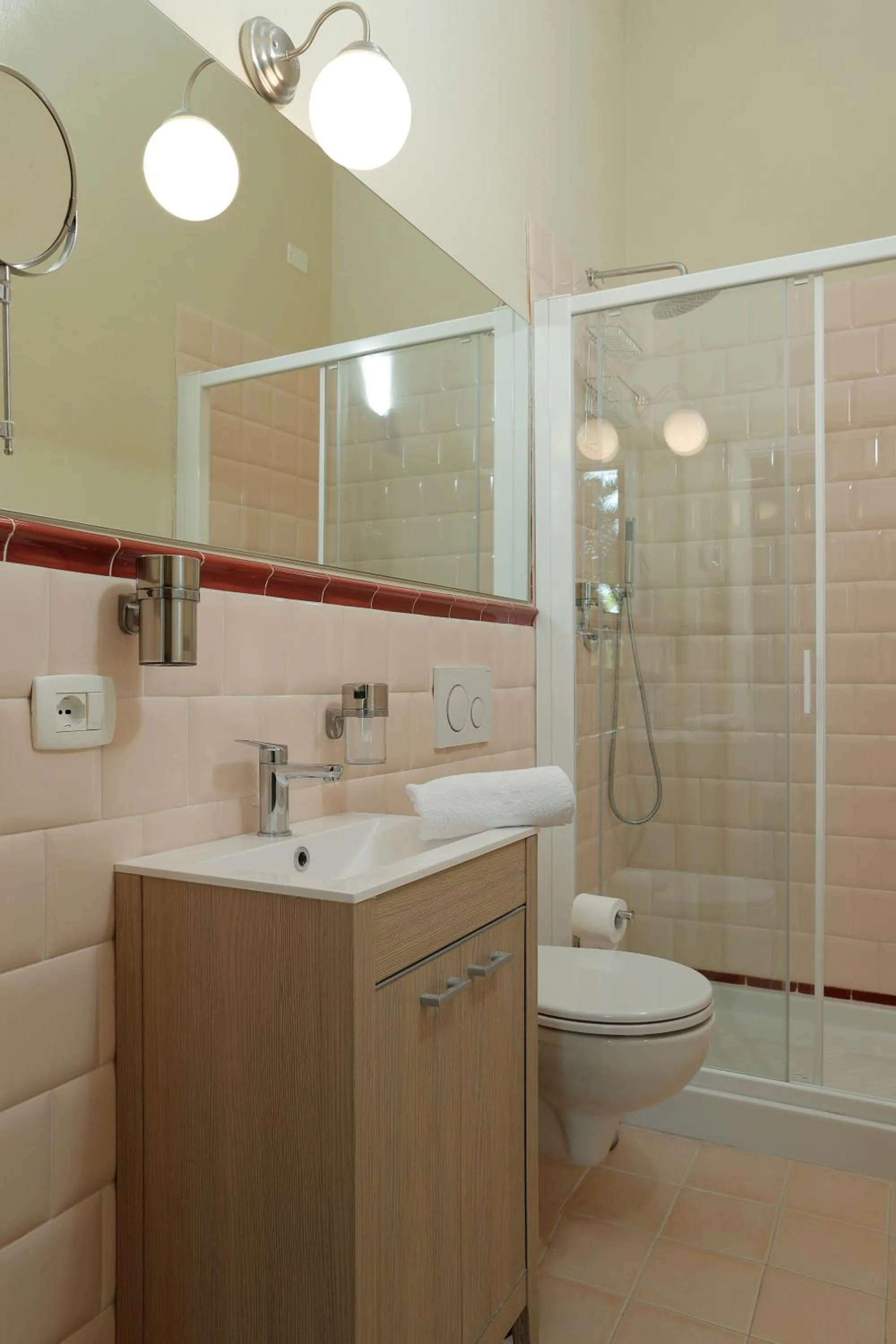 Shower in Hotel Il Mulinaccio