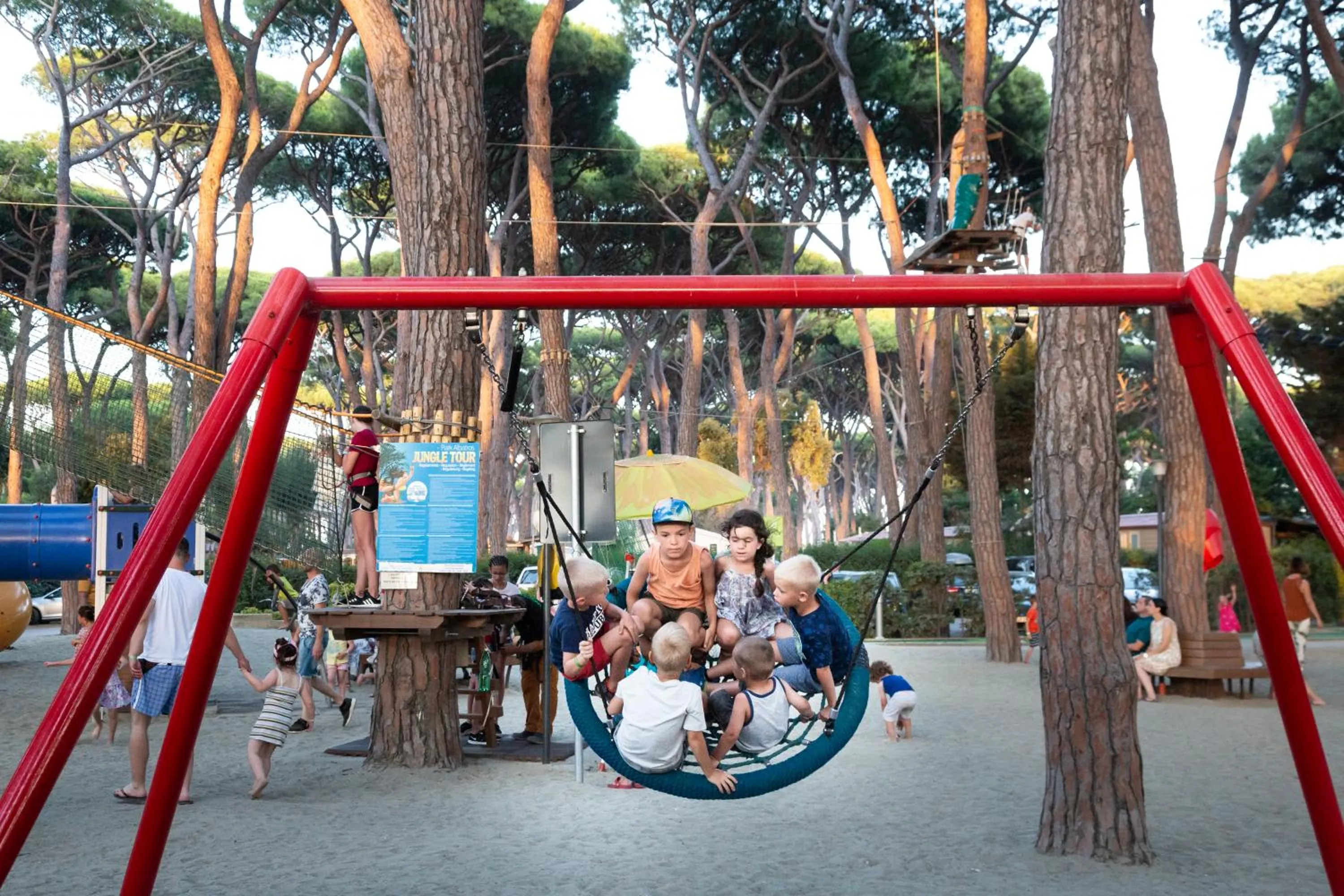 Children play ground in Hotel Il Mulinaccio