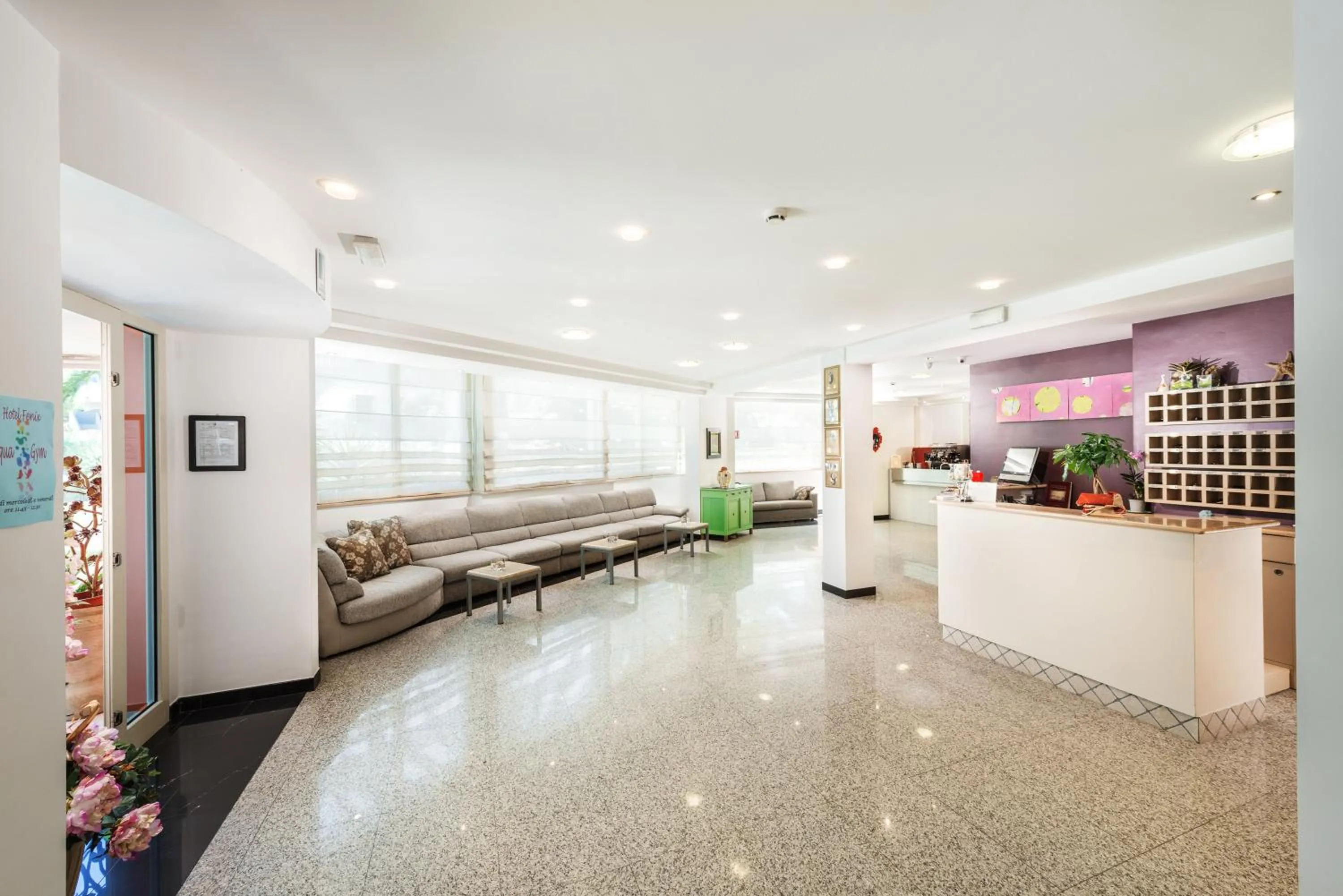 Lobby or reception in Hotel Fenix