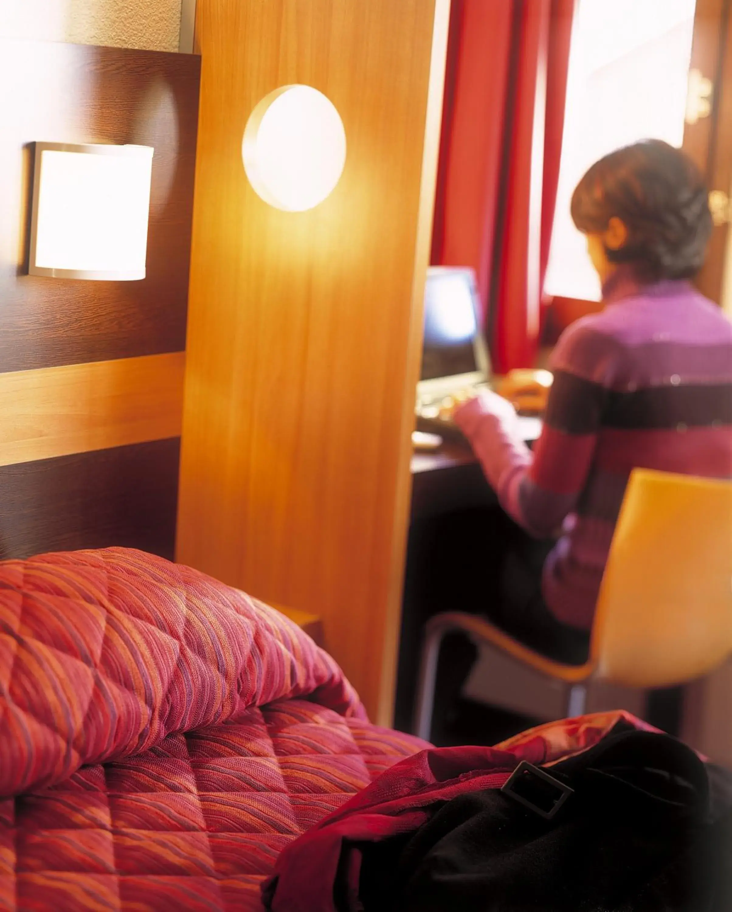 Triple Room (1 Double Bed + 1 Single Bed) in Premiere Classe Bourges Triple Room (1 Double Bed + 1 Single Bed) in Premiere Classe Bourges