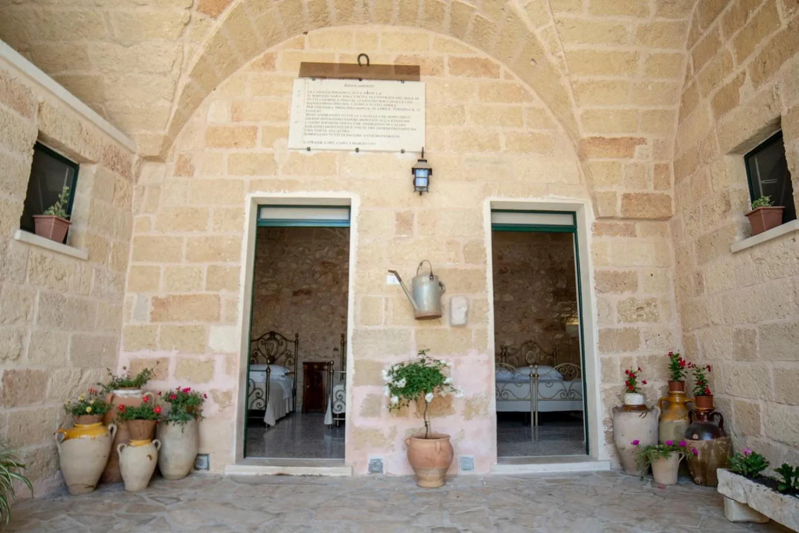 Patio in B&B La vecchia Corte