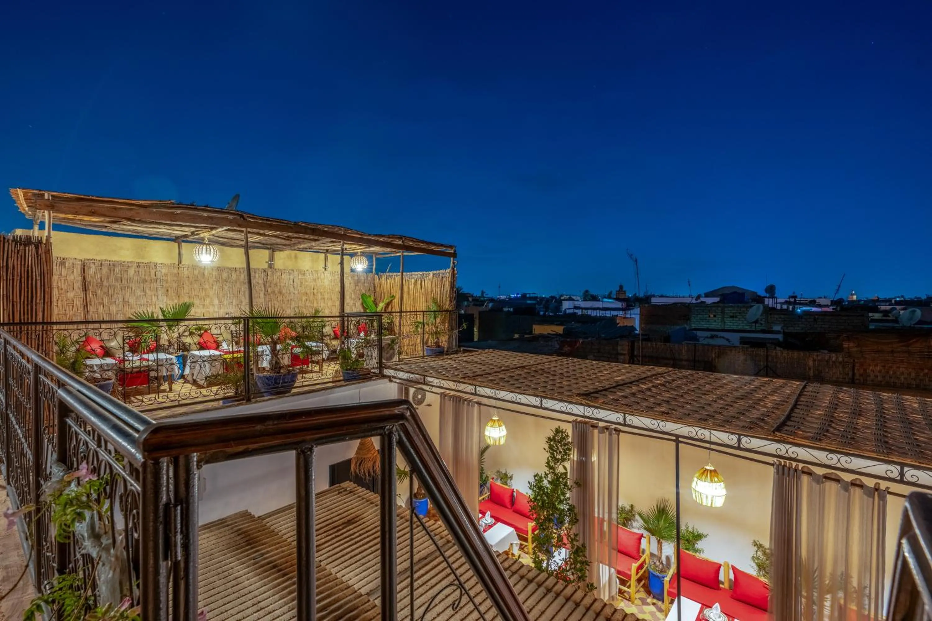 Patio in Riad des remparts Marrakech