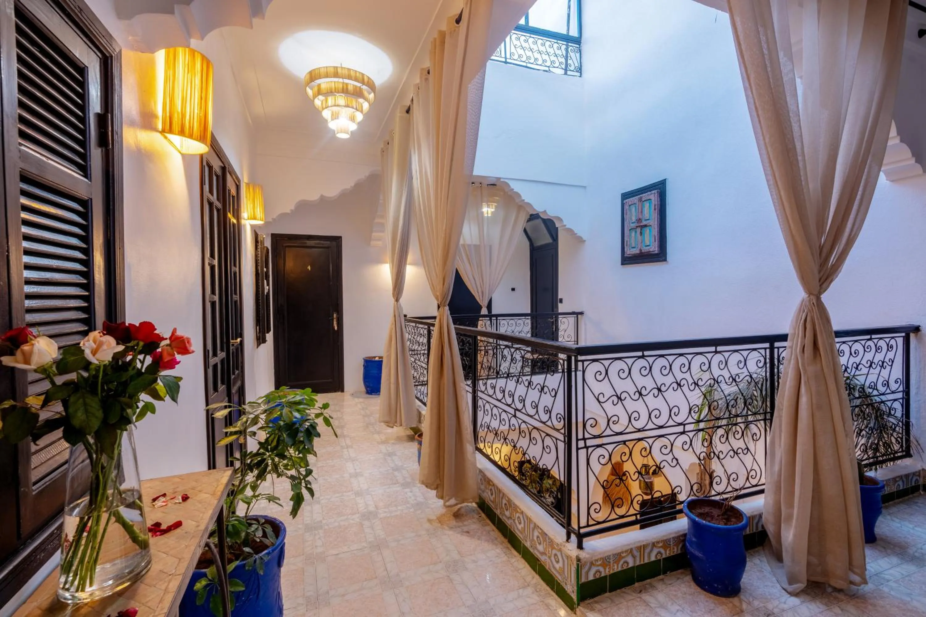 City view, Bed in Riad des remparts Marrakech