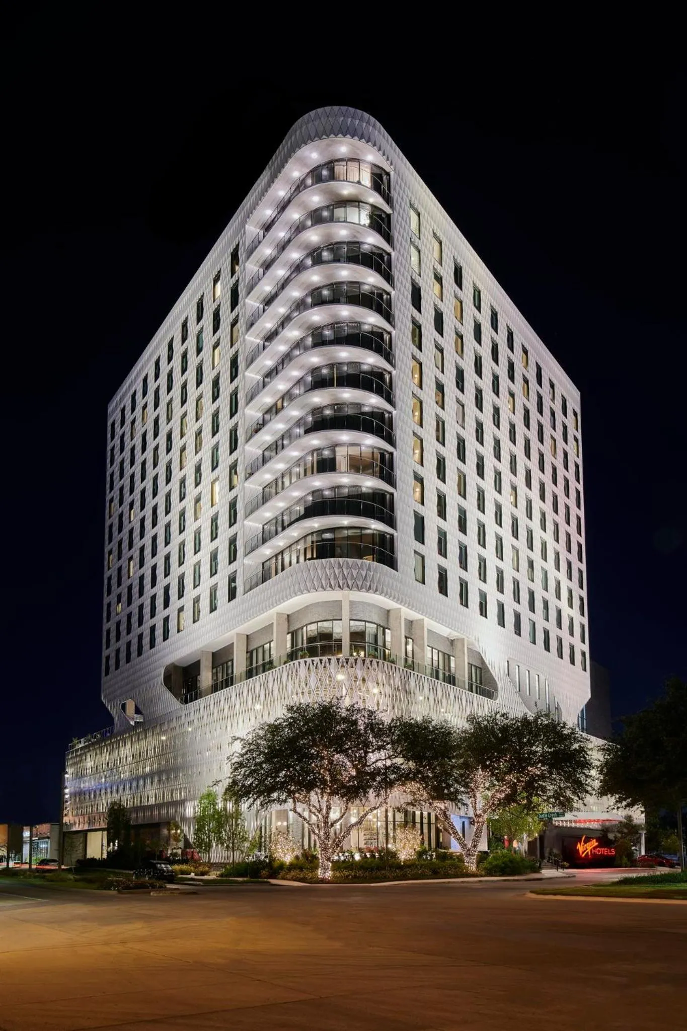 Property building in Virgin Hotels Dallas