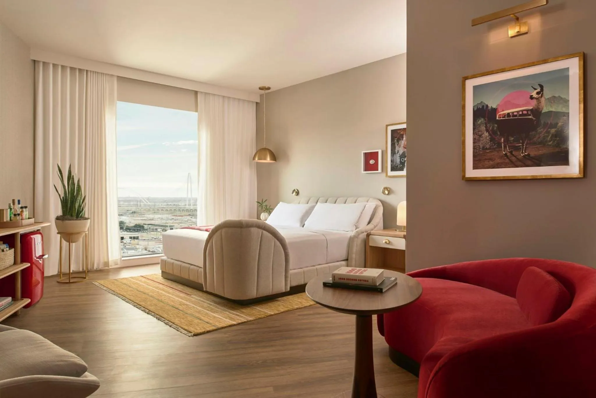 Photo of the whole room, Bed in Virgin Hotels Dallas