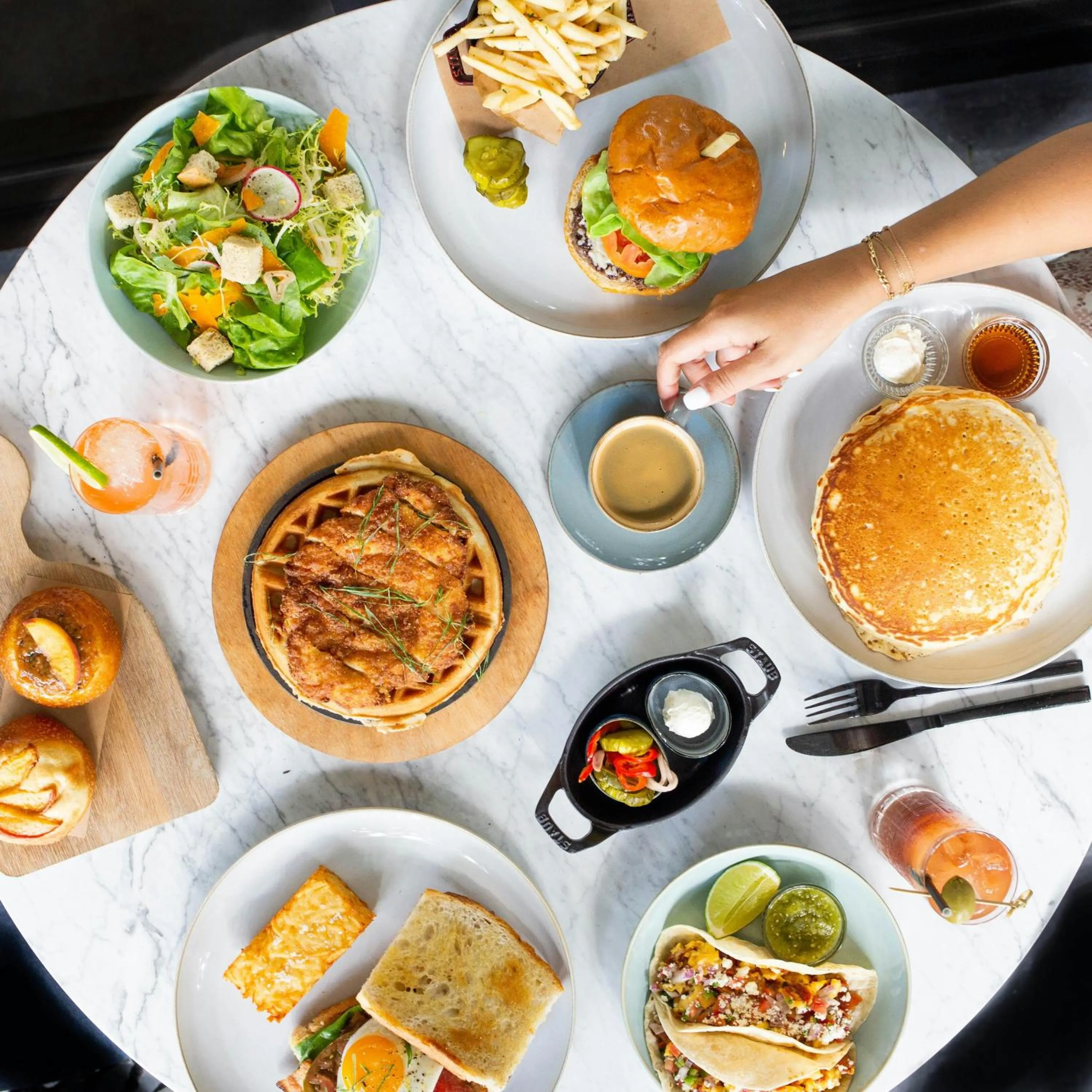 Restaurant/places to eat in Virgin Hotels Dallas