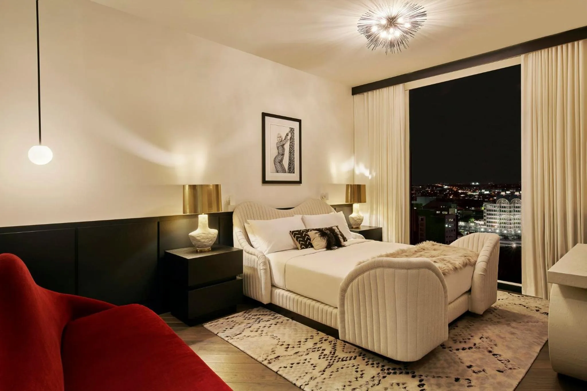 Photo of the whole room, Bed in Virgin Hotels Dallas