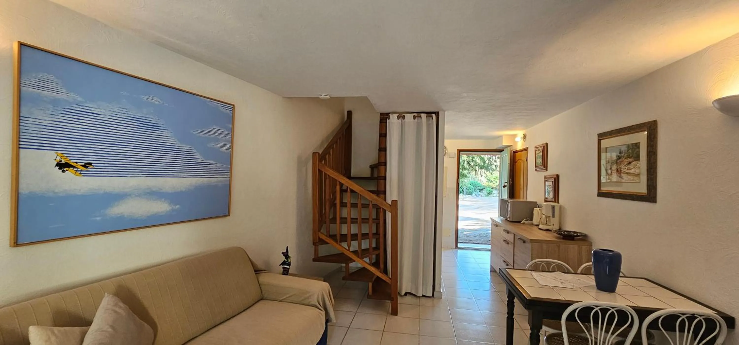 Living room in Résidence Le Village Marin