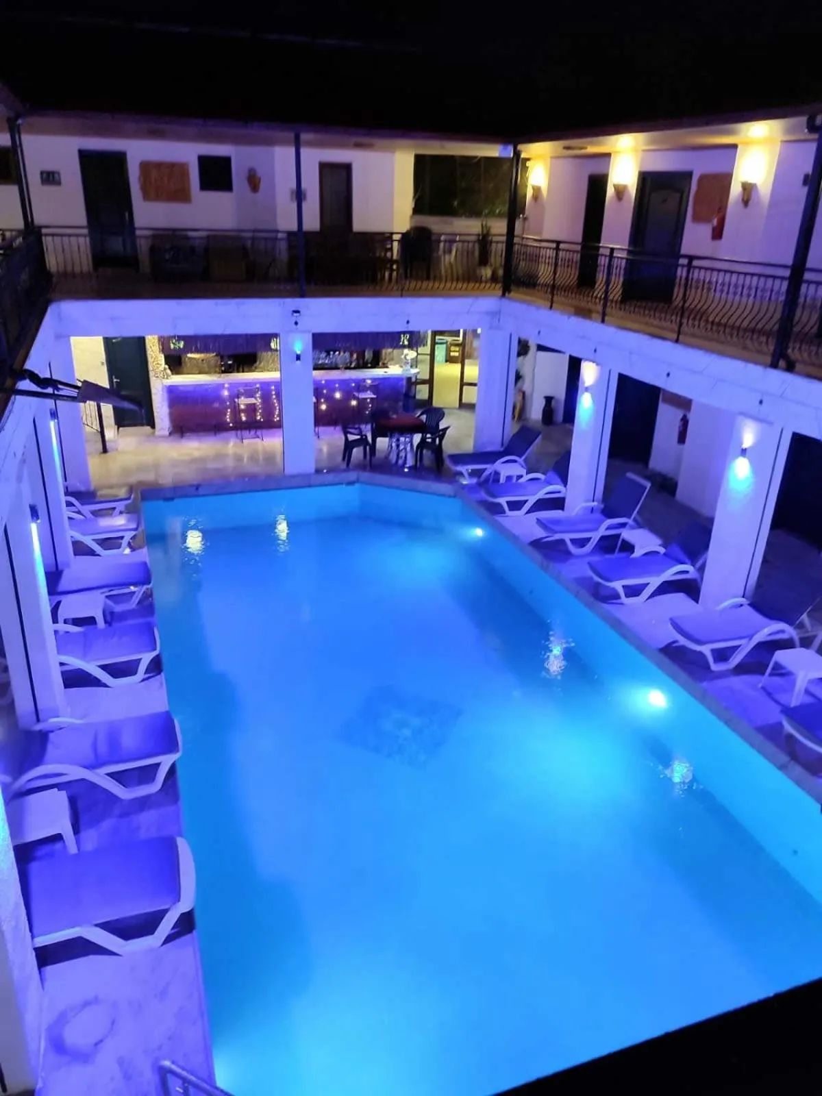 Pool view in Han Dalyan Hotel