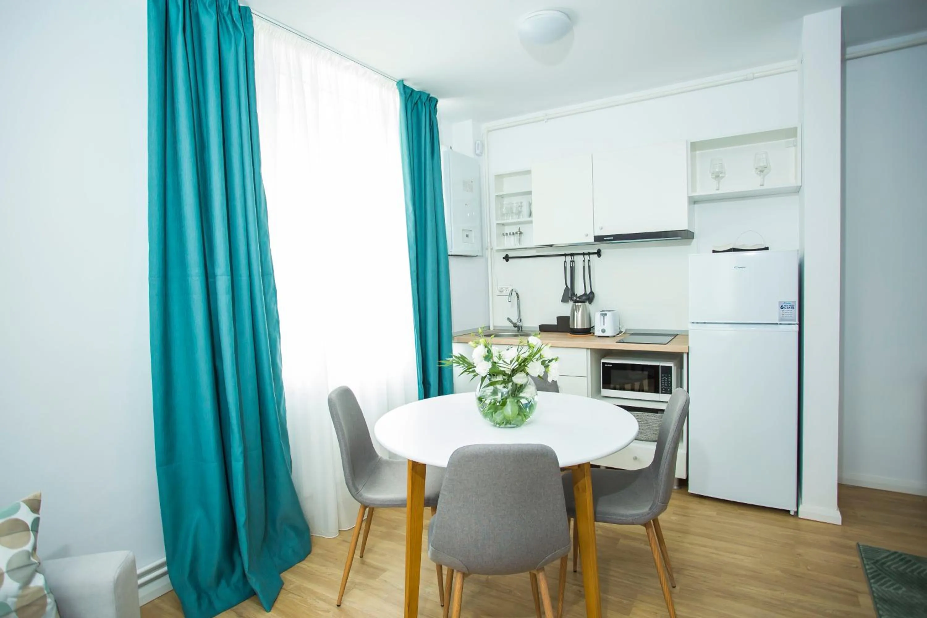 Kitchen or kitchenette in Residence DP Pipera