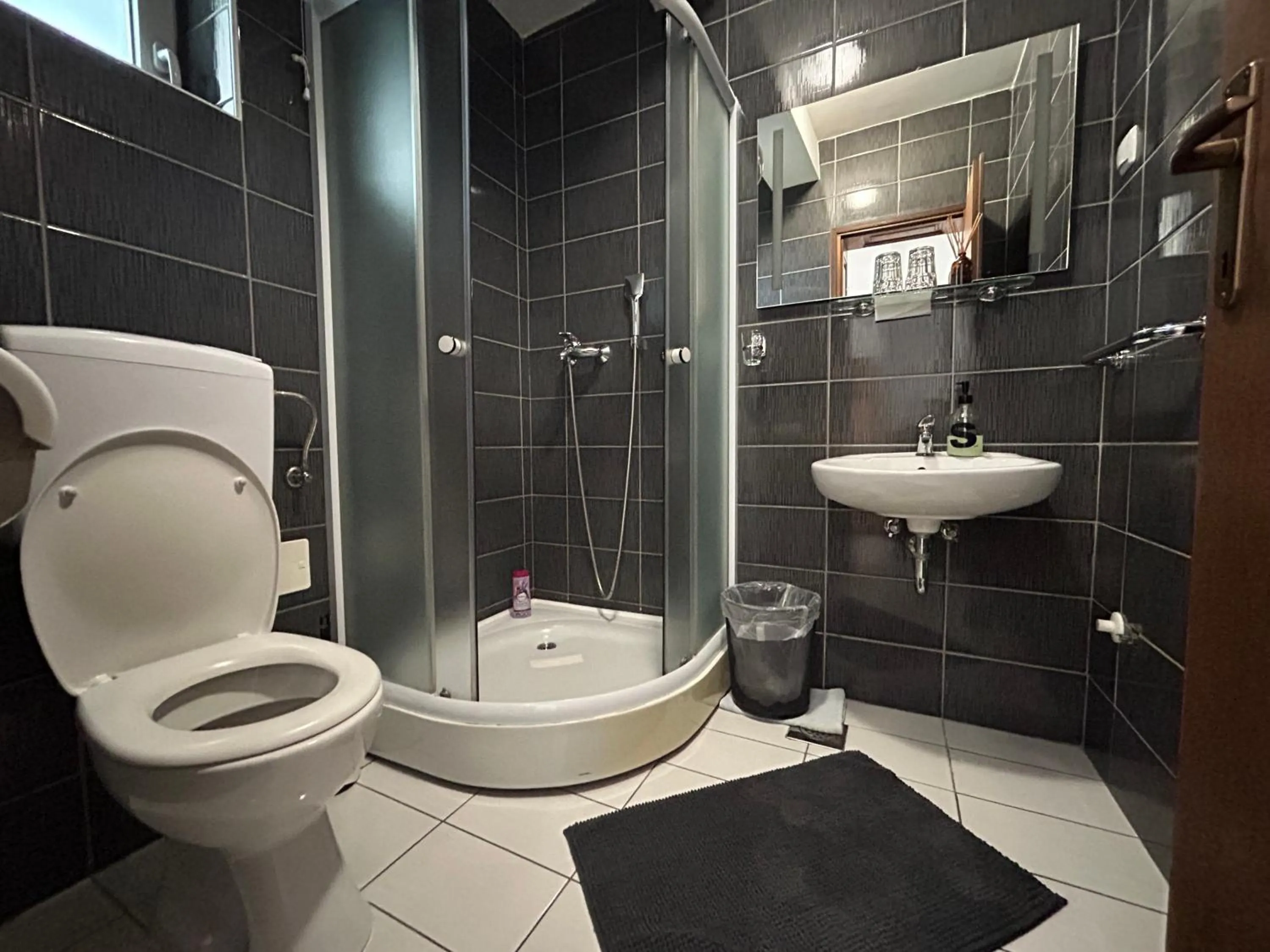 Shower in Vila Vanda Vukovar