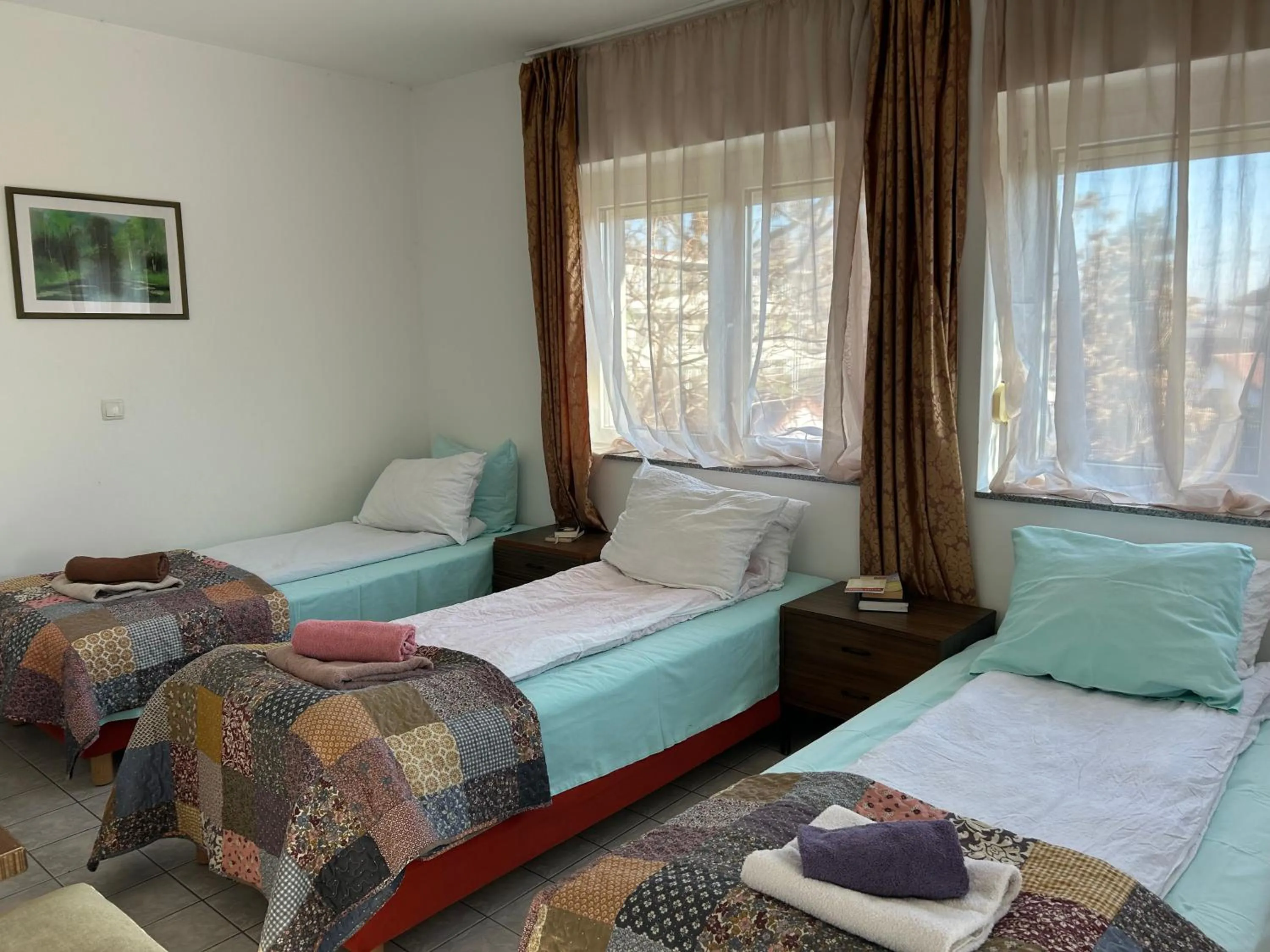 Bed in Vila Vanda Vukovar