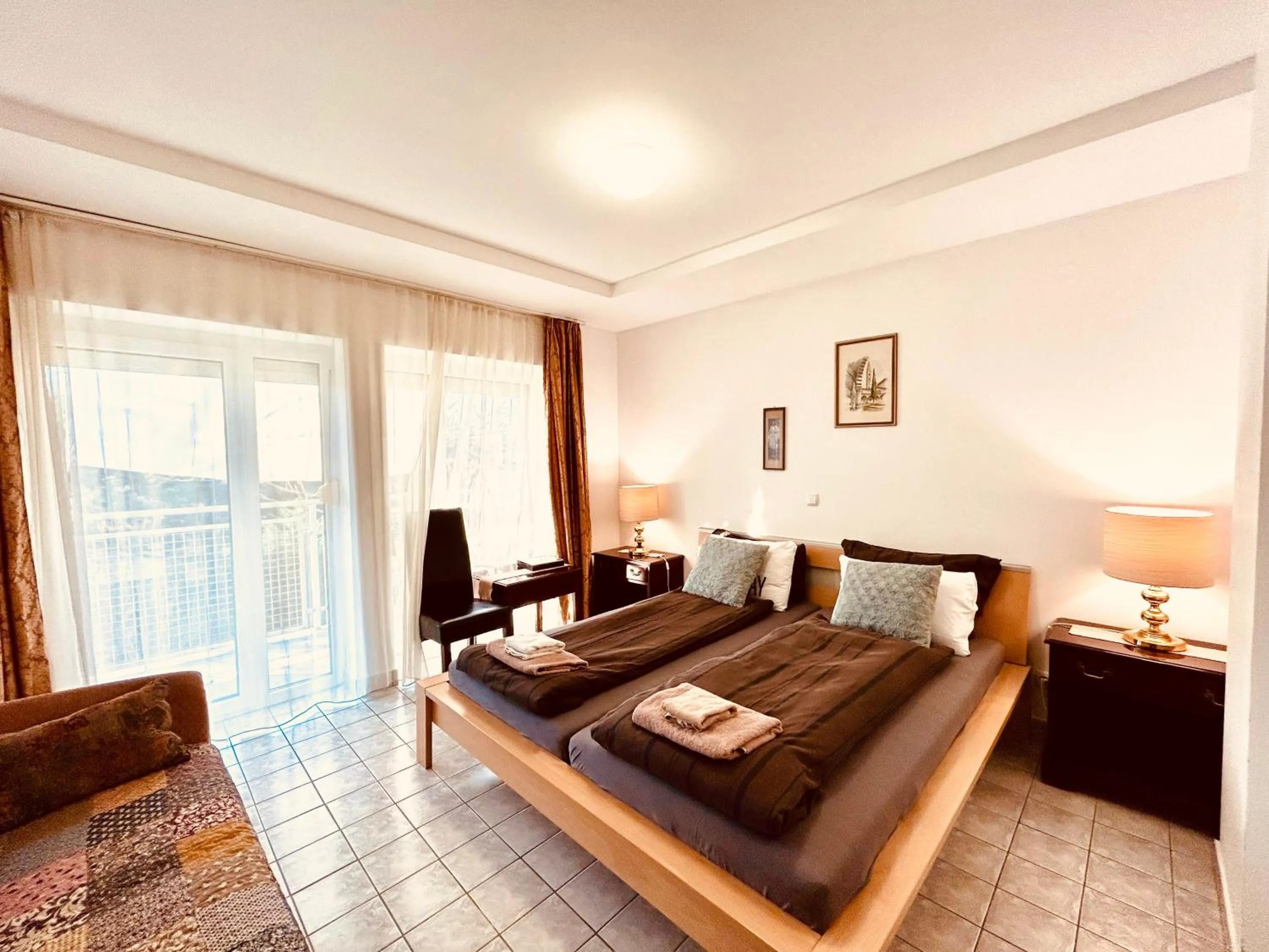 Bed in Vila Vanda Vukovar