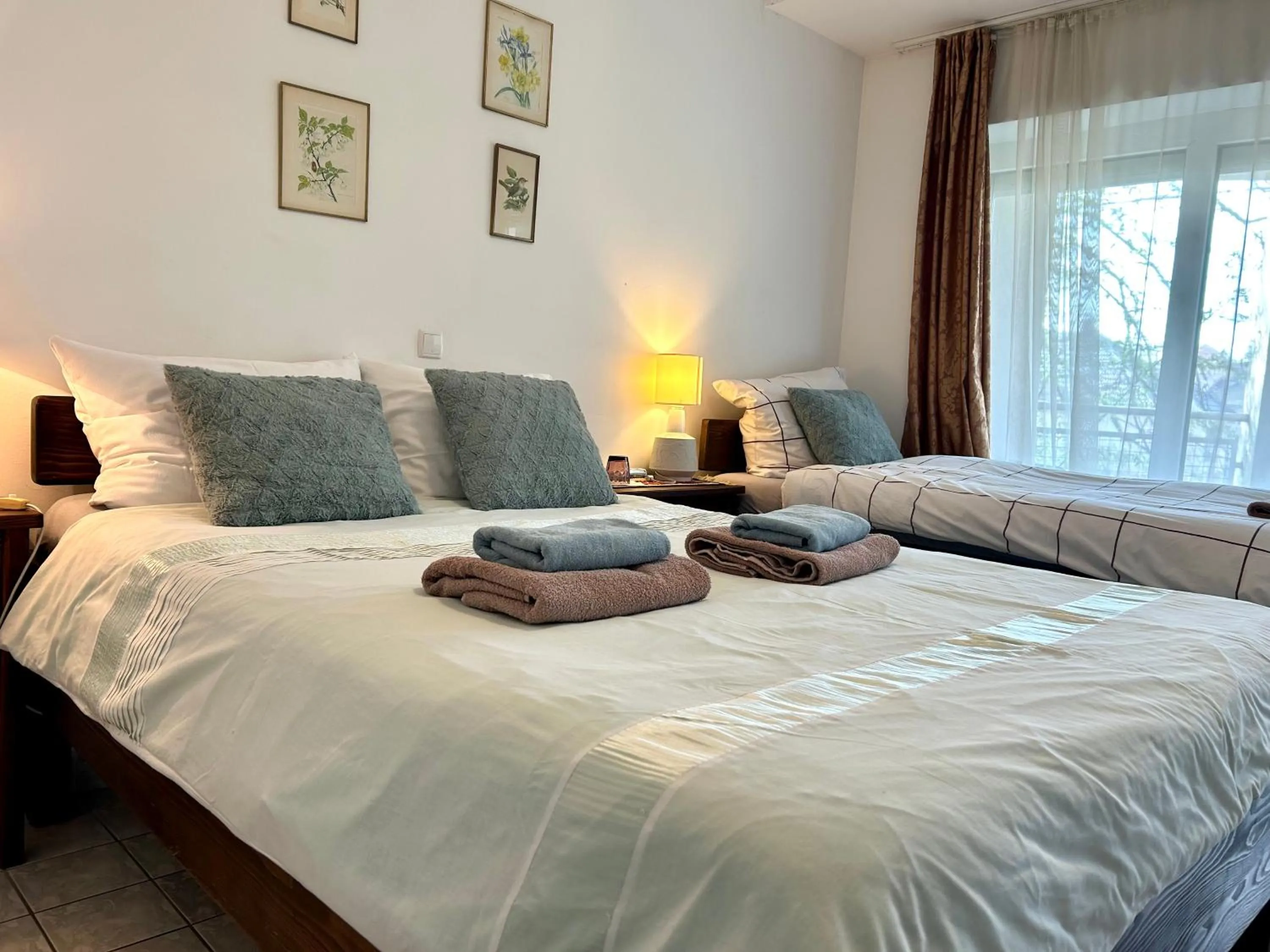 Bed in Vila Vanda Vukovar