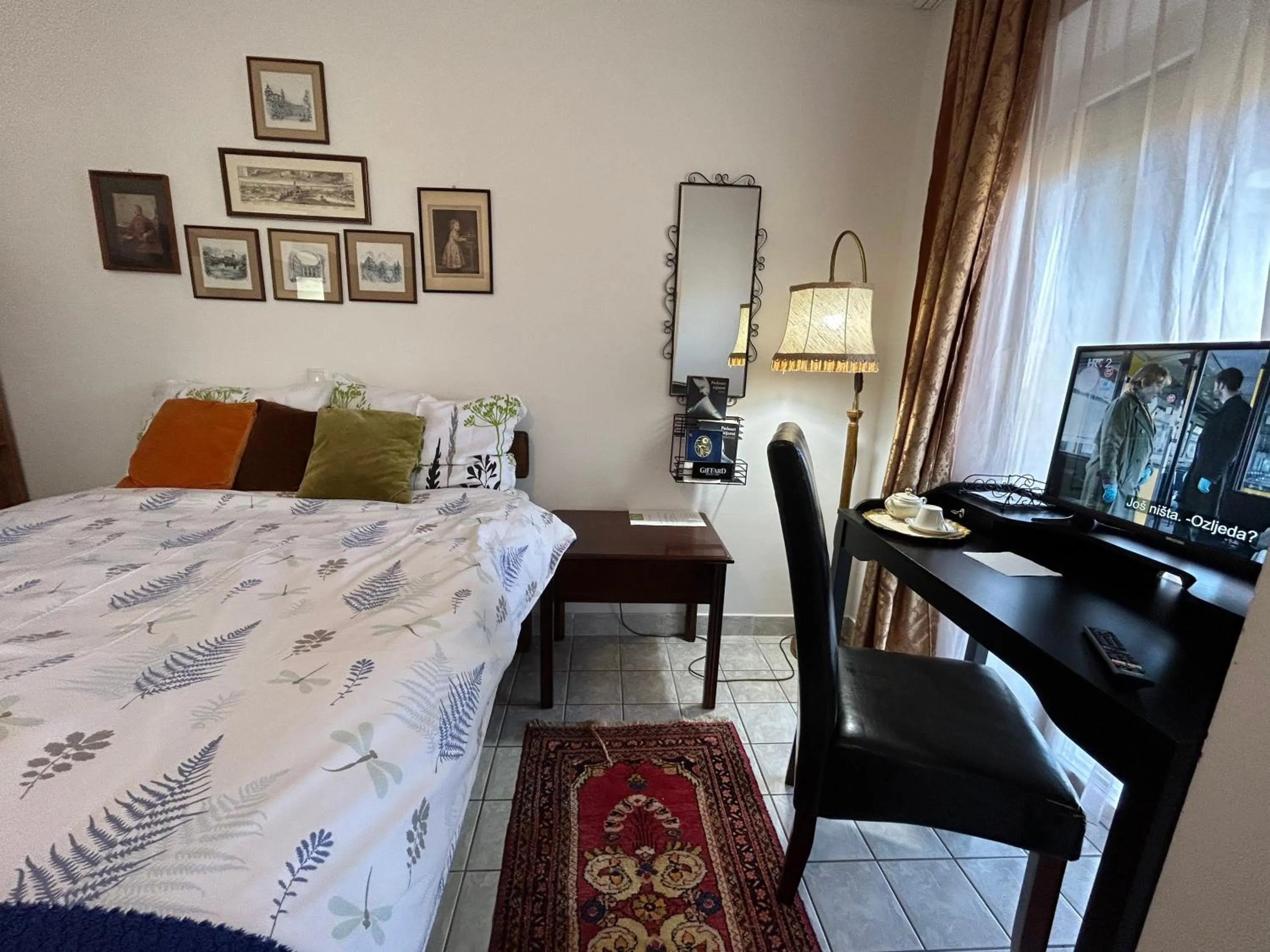 Bedroom, Bed in Vila Vanda Vukovar