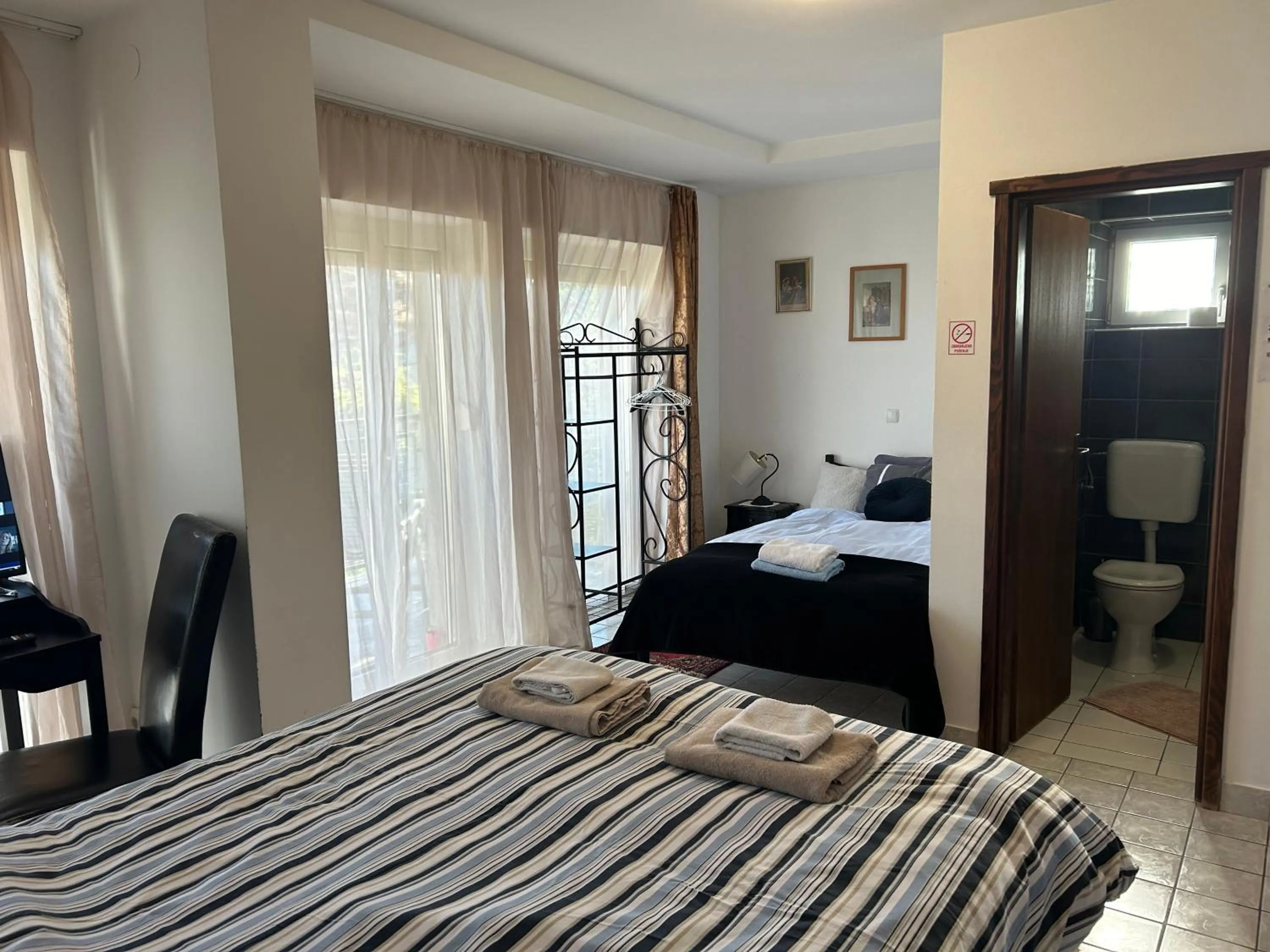 Bed in Vila Vanda Vukovar