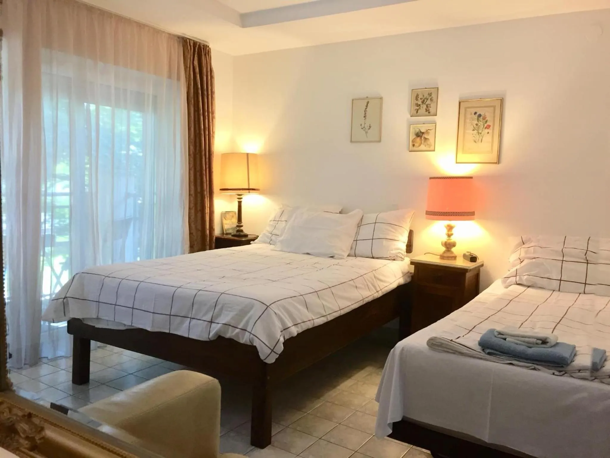 Bed in Vila Vanda Vukovar