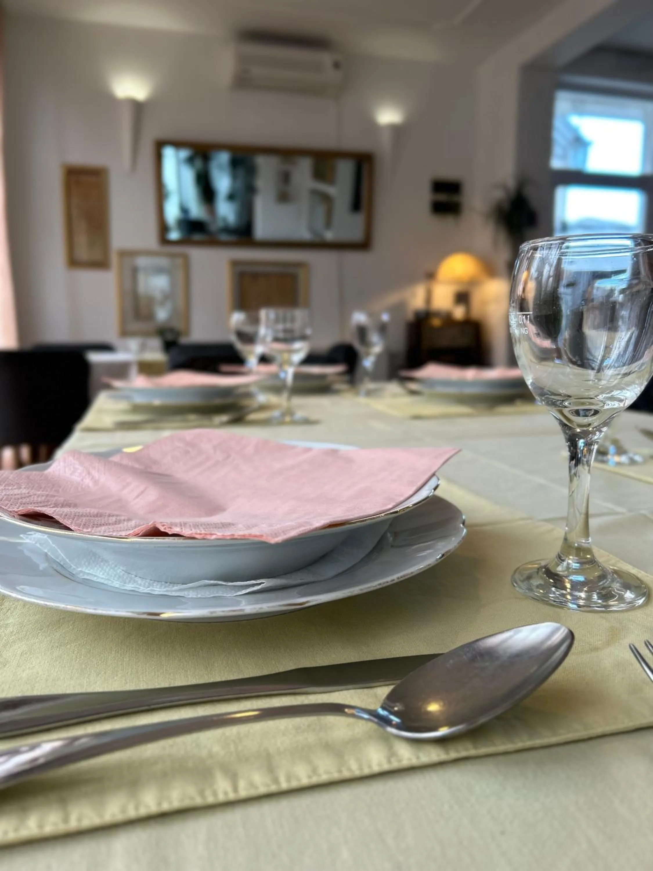 Dining area in Vila Vanda Vukovar