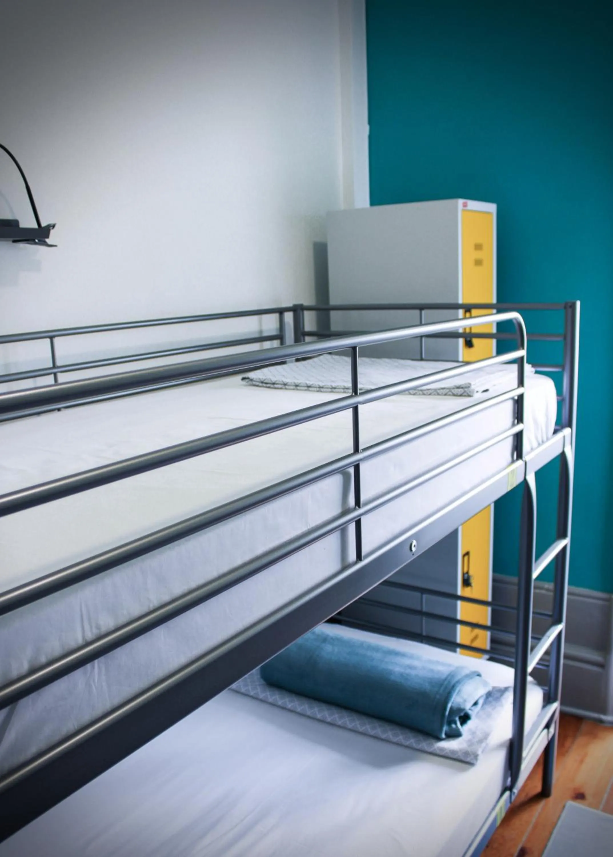 Bathroom, Bed in By Doors Hostel