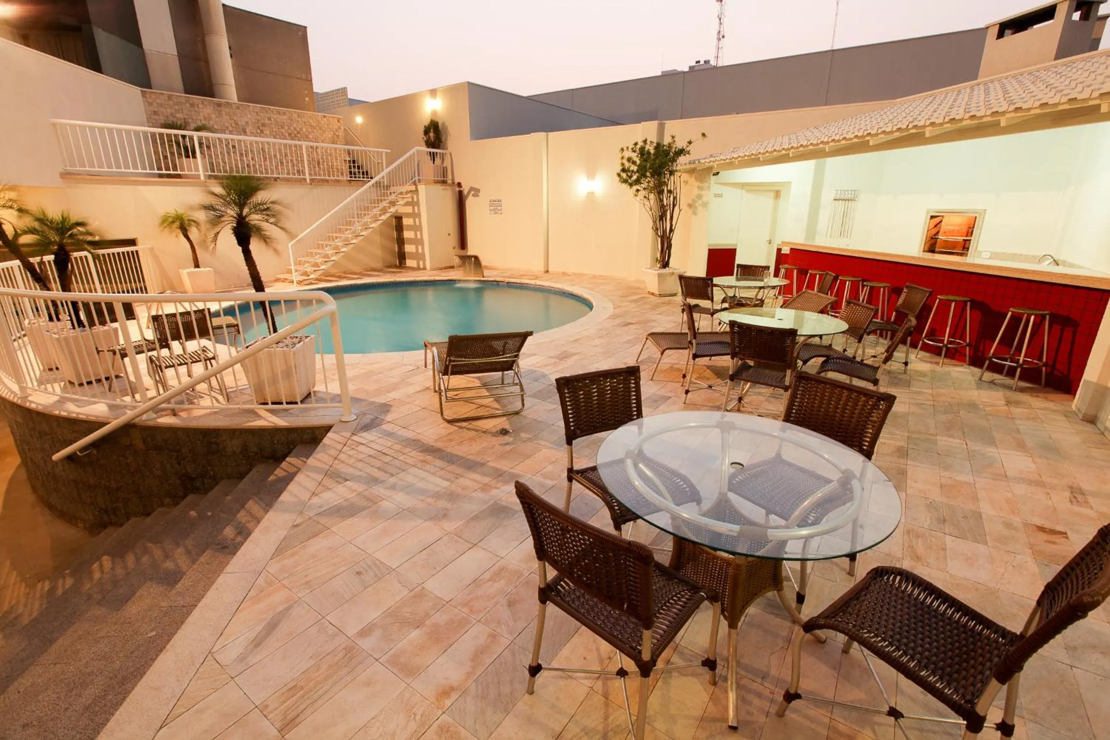 BBQ facilities in Hotel Caiuá